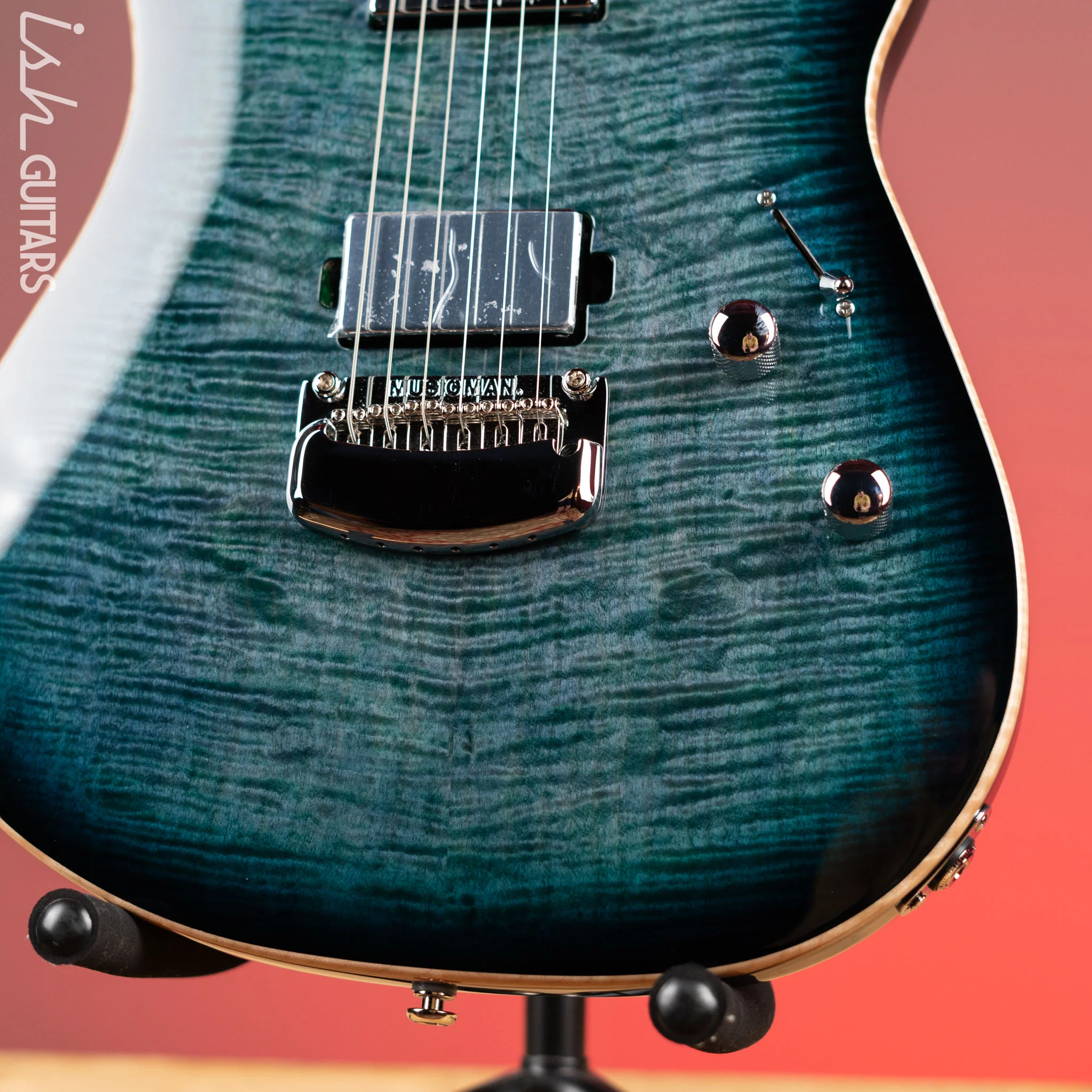 Ernie Ball Music Man Sabre HT Yucatan Blue - Image 4