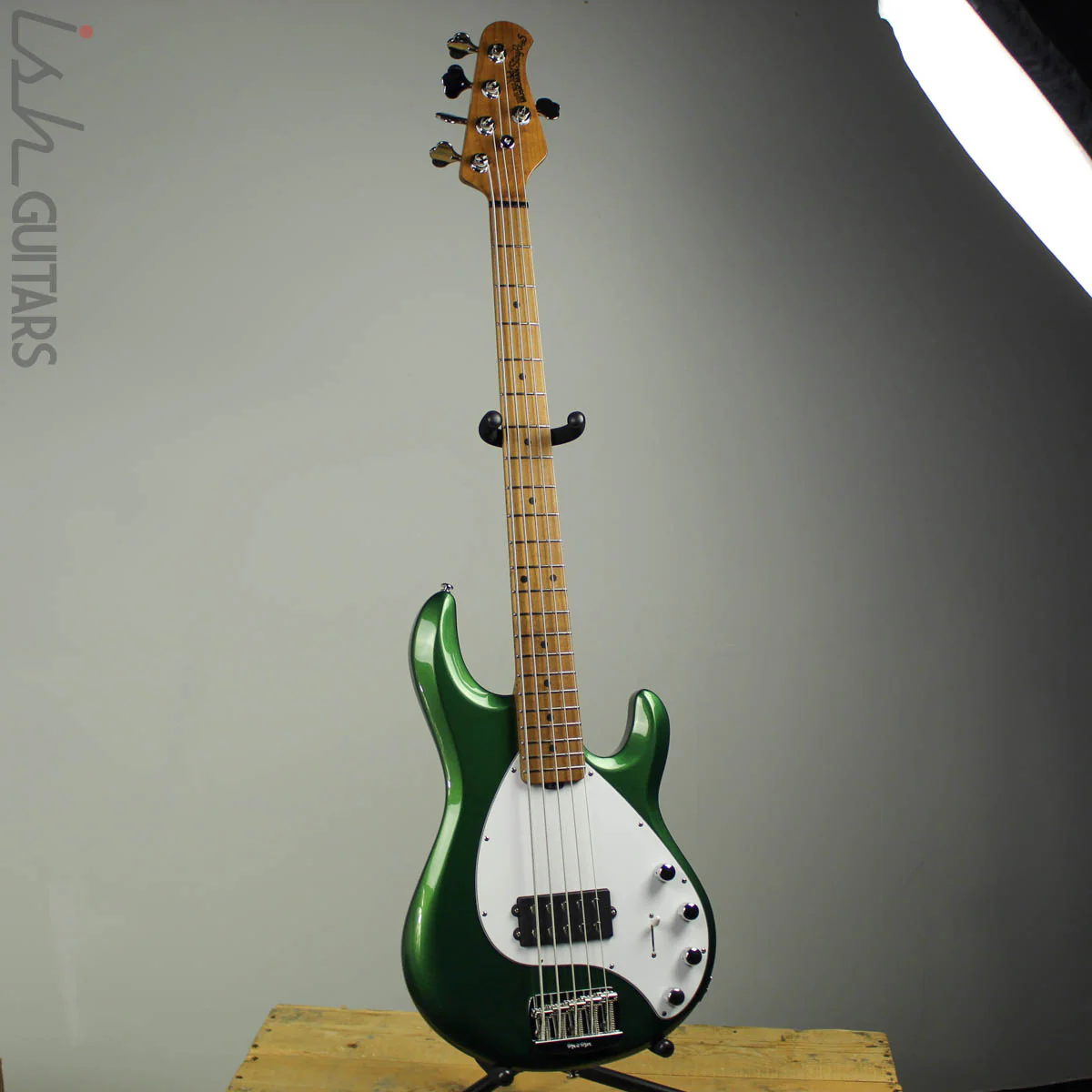 Ernie Ball Music Man StingRay 5 Special Charging Green - Image 2