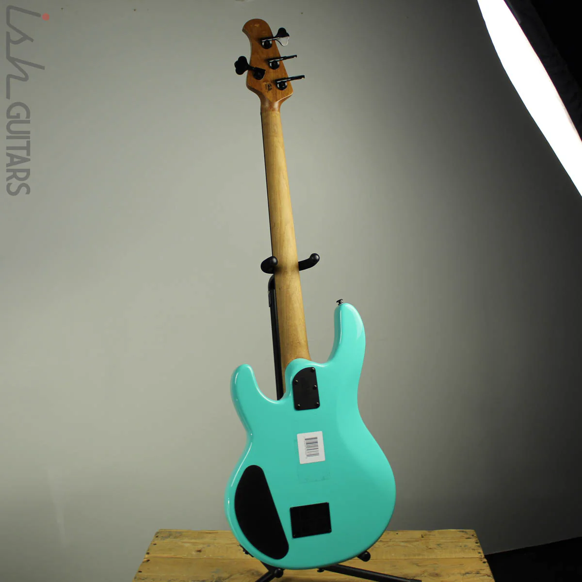 Ernie Ball Music Man StingRay Special 4 HH Cruz Teal Ebony Fretboard - Image 9
