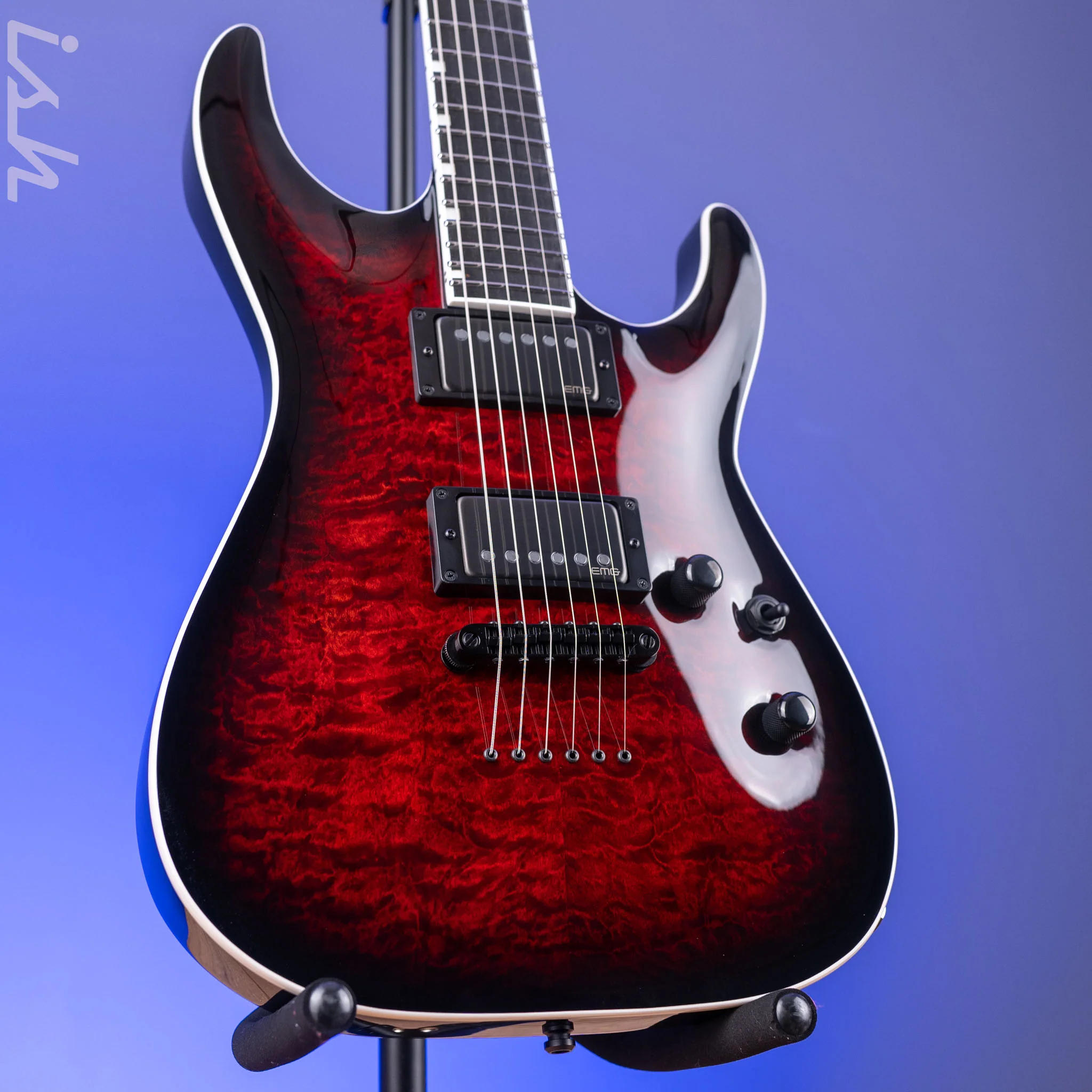 ESP E-II Horizon NT-II Electric Guitar See-Thru-Black Cherry Sunburst