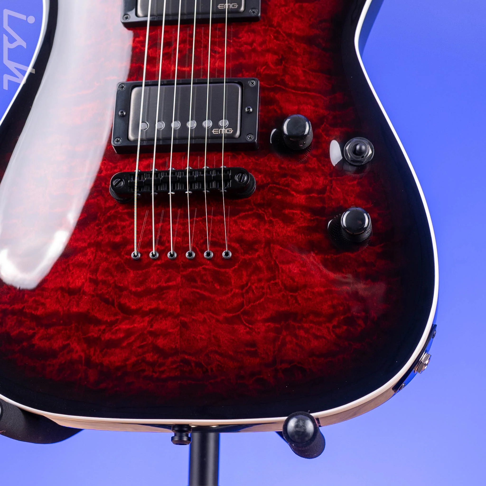 ESP E-II Horizon NT-II Electric Guitar See-Thru-Black Cherry Sunburst - Image 5