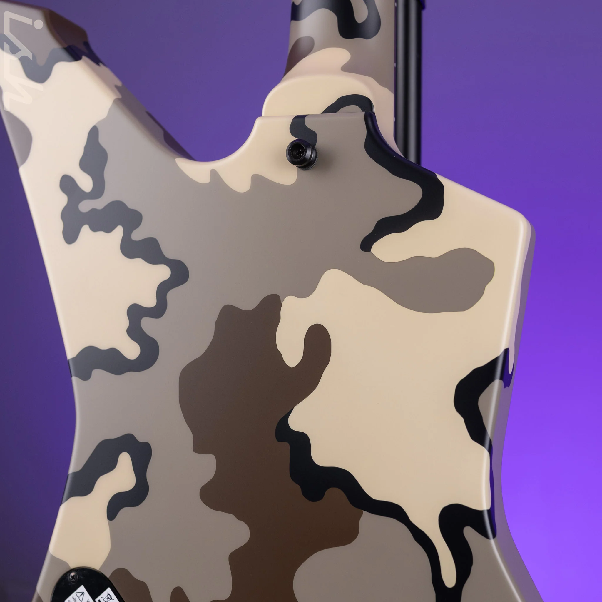 ESP Snakebyte Camo James Hetfield Signature Electric Guitar - Image 10