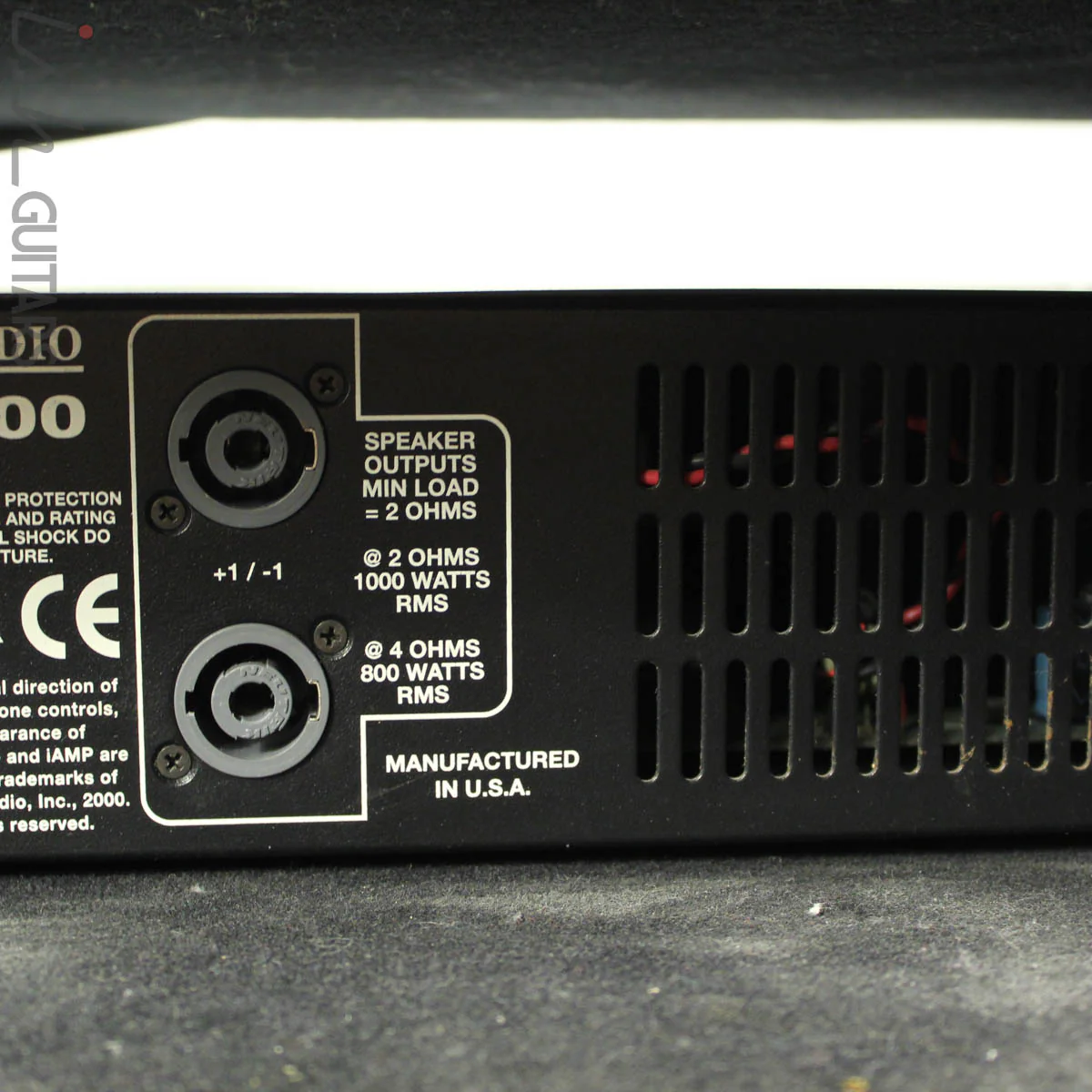 Euphonic Audio iAmp 800 Amp Head w/ Built in Tuner - Image 6
