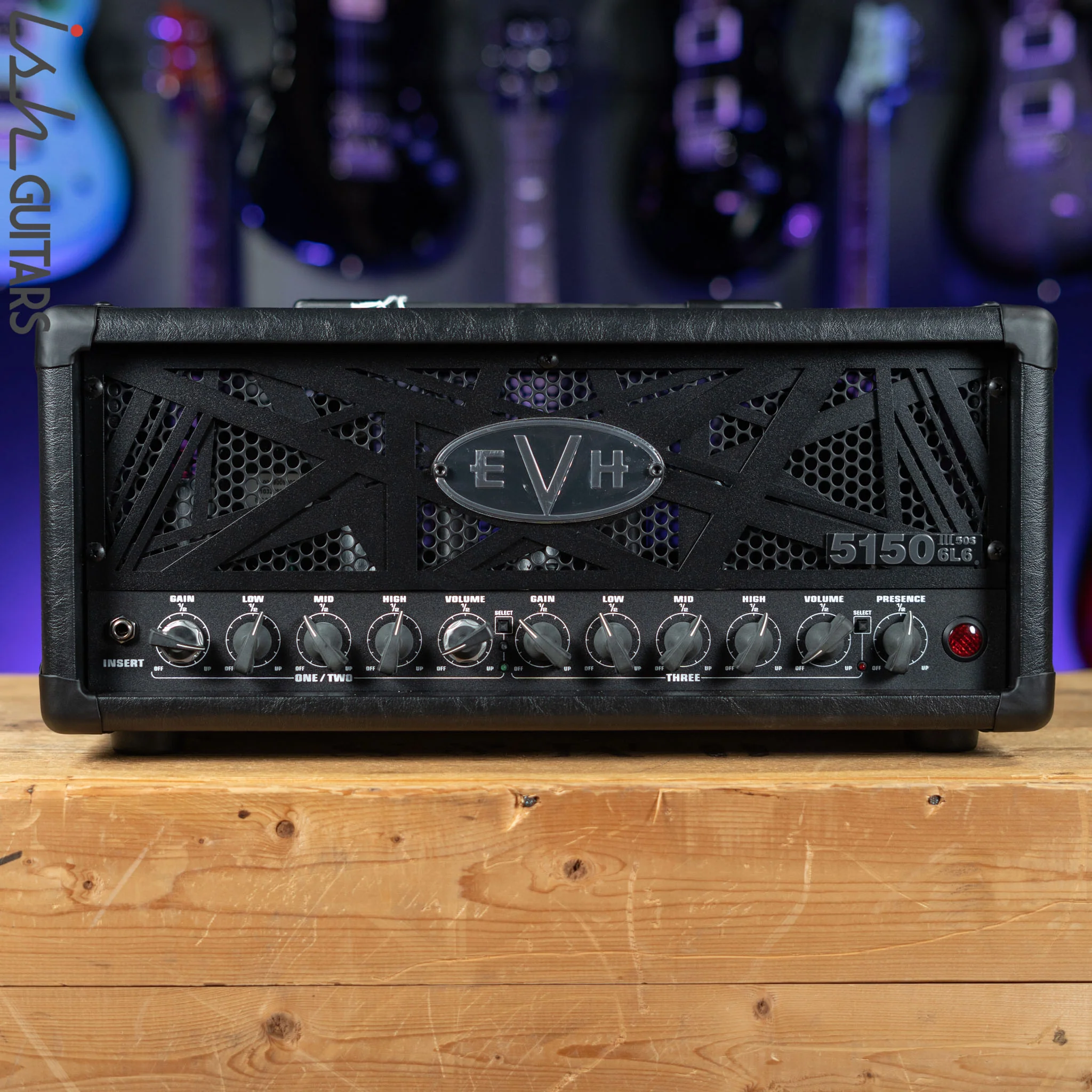 EVH 5150 III 50S Stealth Guitar Amp Head Demo