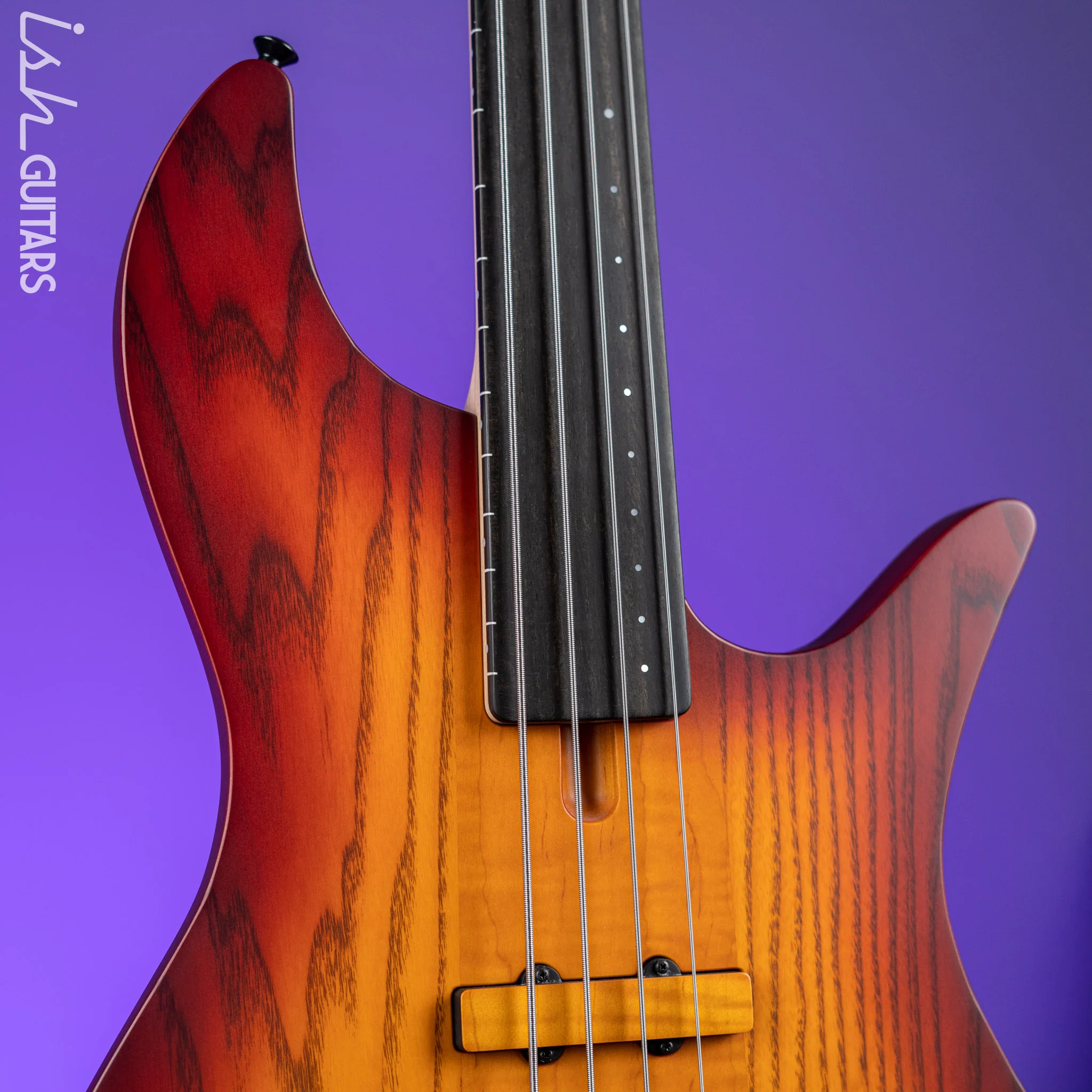 F Bass VF4-J 4-String Bass Autumn Sunburst - Image 3