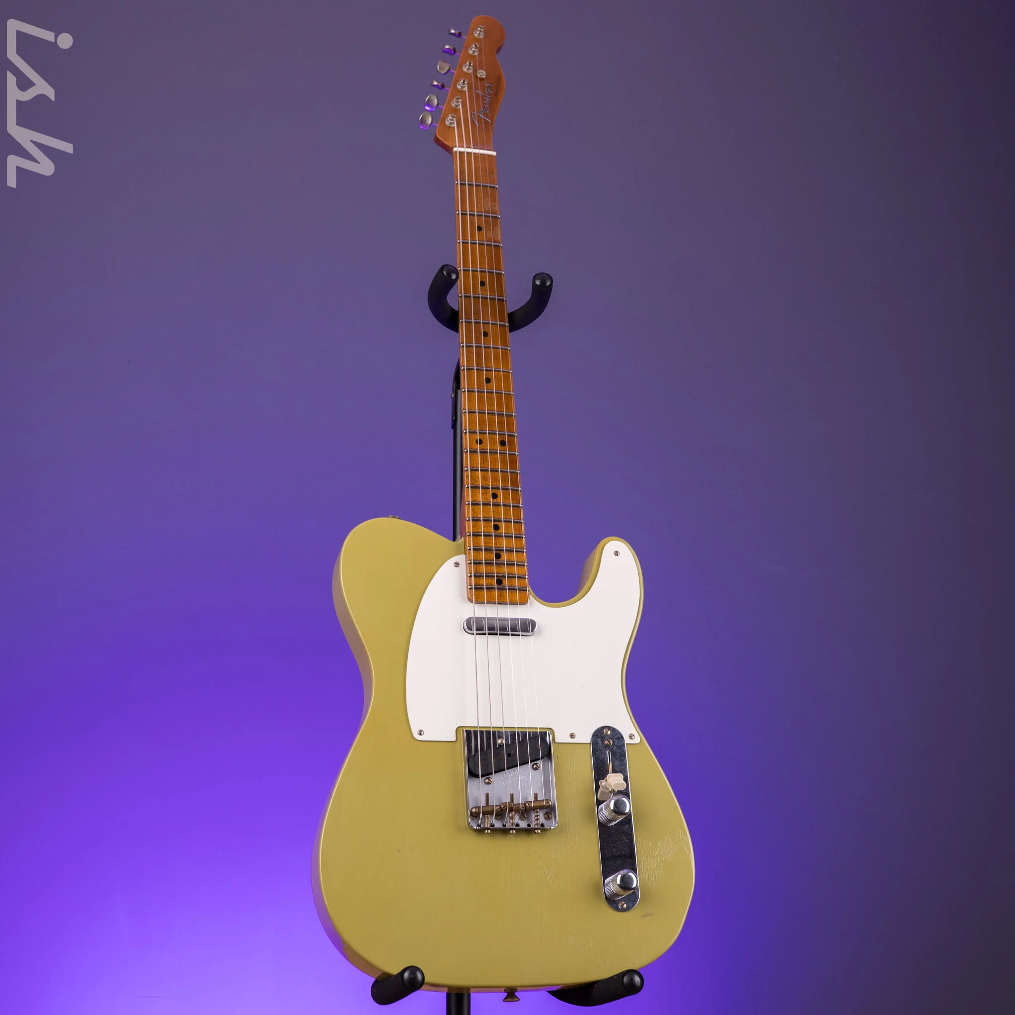 Fender Custom Shop Limited Roasted Reverse '50s Telecaster® Journeyman Relic® Aged Appliance Green - Image 2