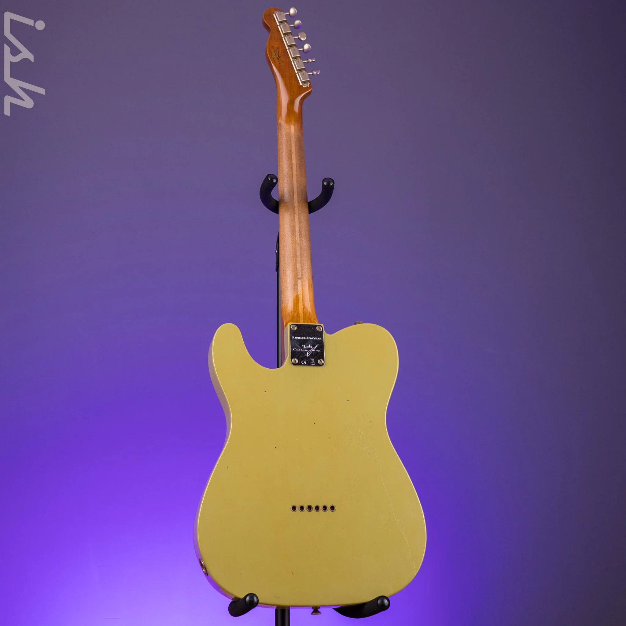 Fender Custom Shop Limited Roasted Reverse '50s Telecaster® Journeyman Relic® Aged Appliance Green - Image 7