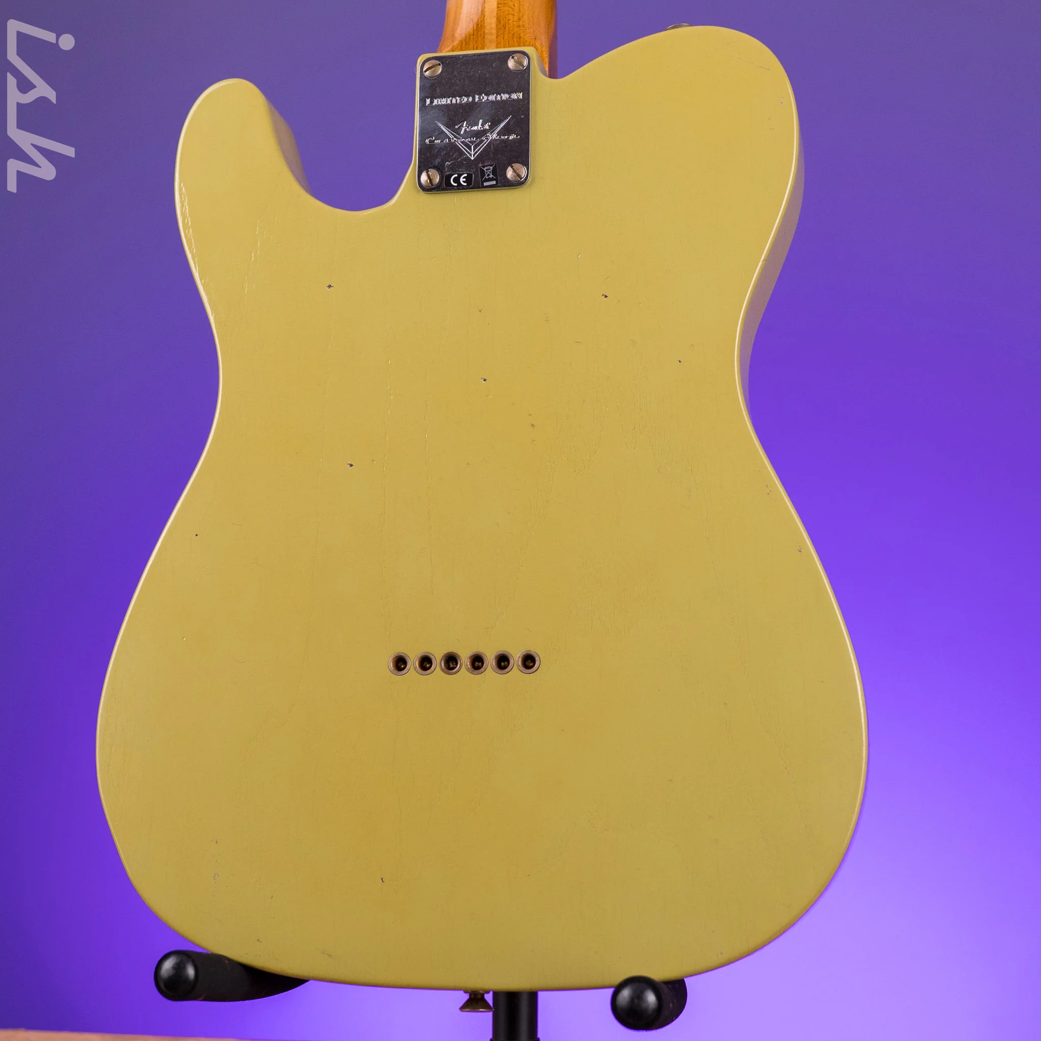 Fender Custom Shop Limited Roasted Reverse '50s Telecaster® Journeyman Relic® Aged Appliance Green - Image 8