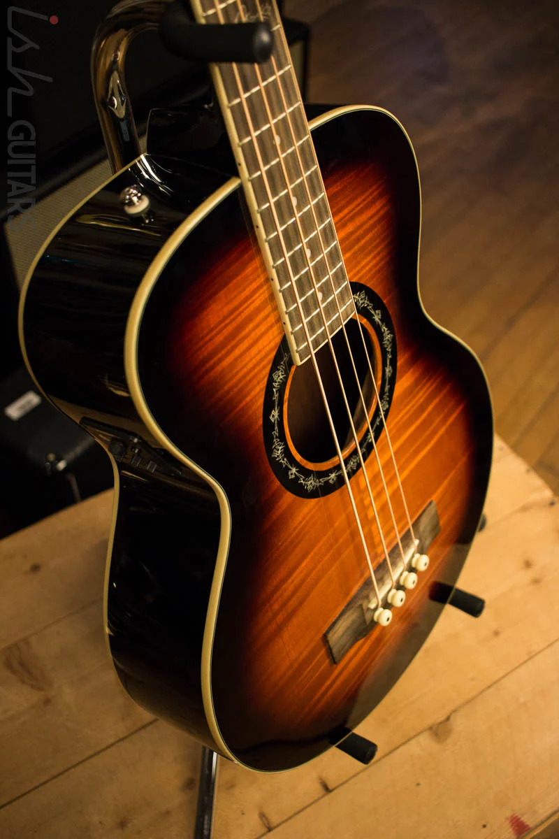 Fender T-Bucket Grand Concert Acoustic-Electric Bass 3-Color Sunburst - Image 6