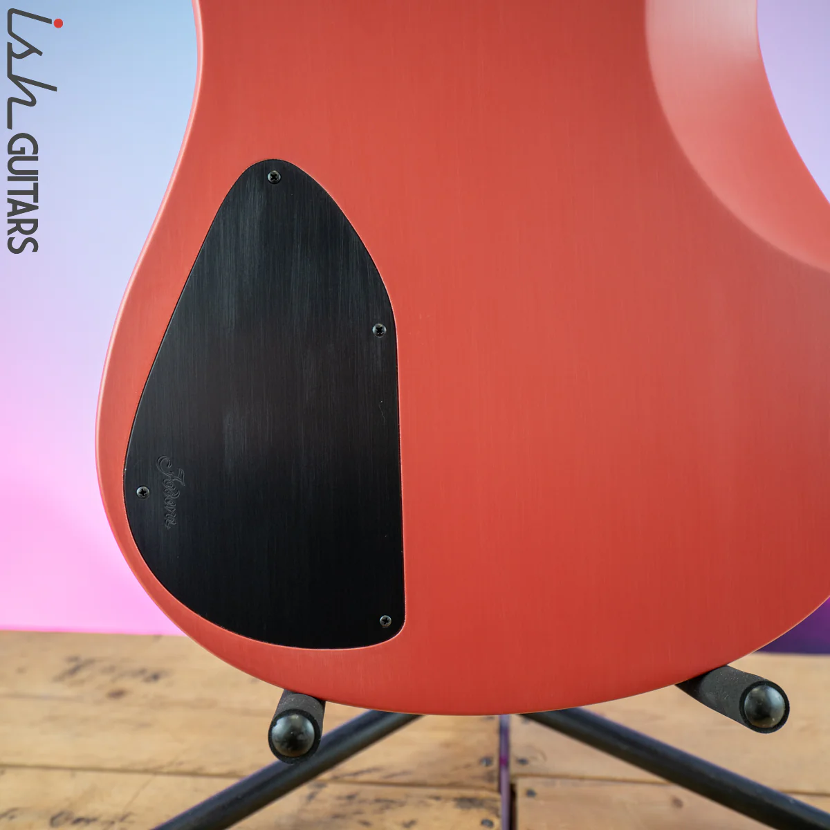 Fodera Monarch P Classic Standard Classic 4 String Satin Fiesta Red - Image 10