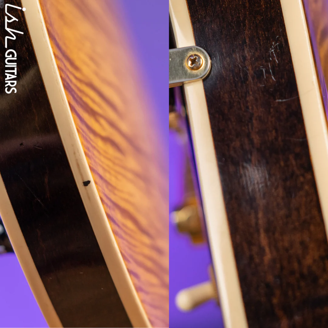 Gibson Memphis 1964 Reissue ES-345 Semi Hollow Electric Guitar Faded Light Burst - Image 20