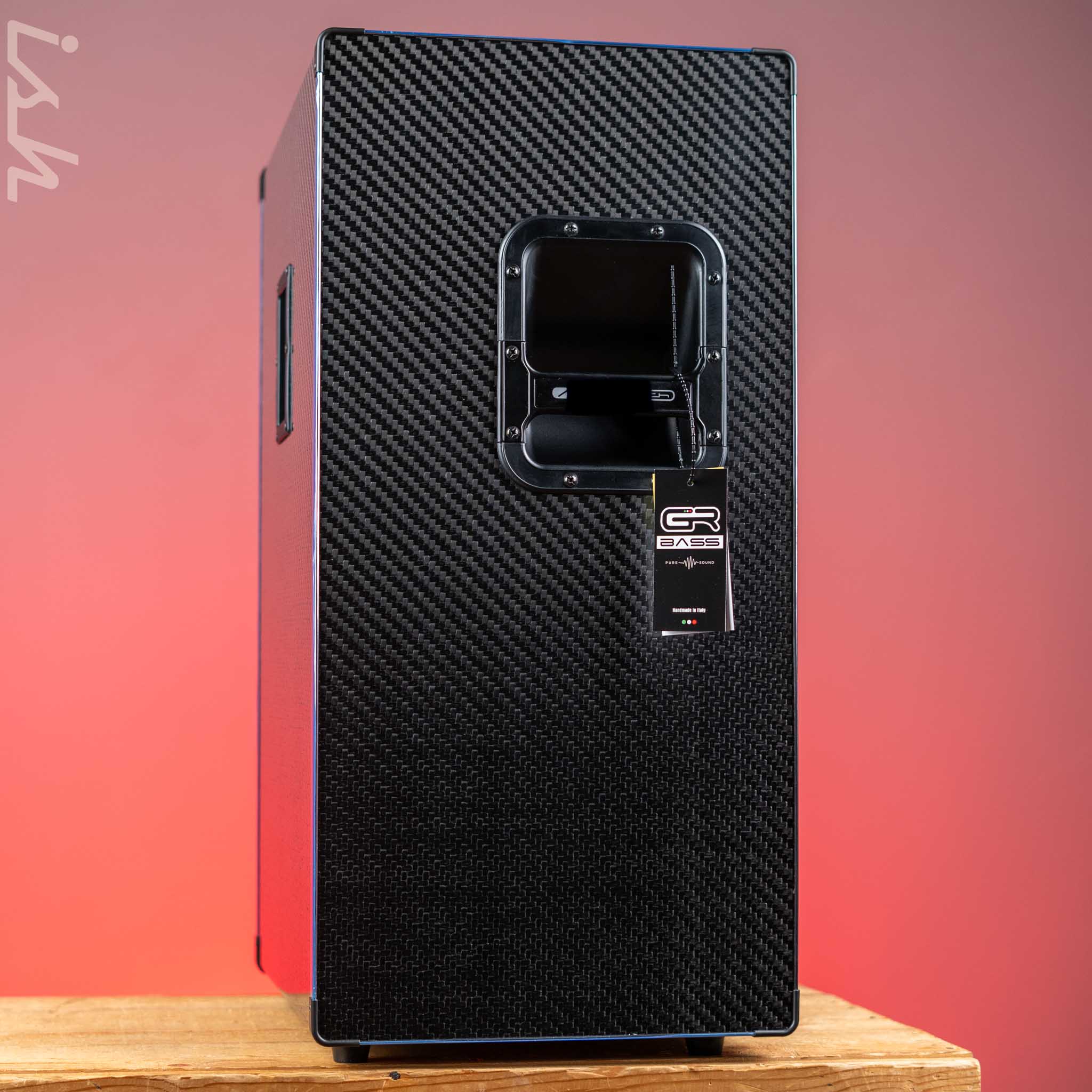 GR Bass AT 212+ 900W 4 Ohm Bass Cabinet Black Carbon Fiber - Image 2