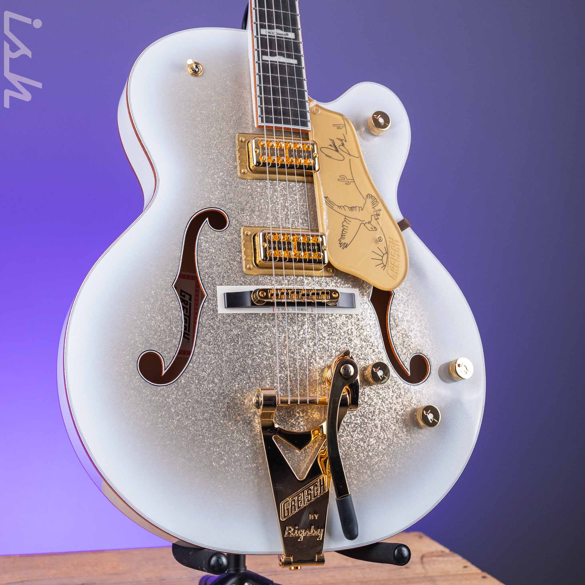 Gretsch G6136TG Limited Edition Orville Peck Falcon Oro Sparkle Demo