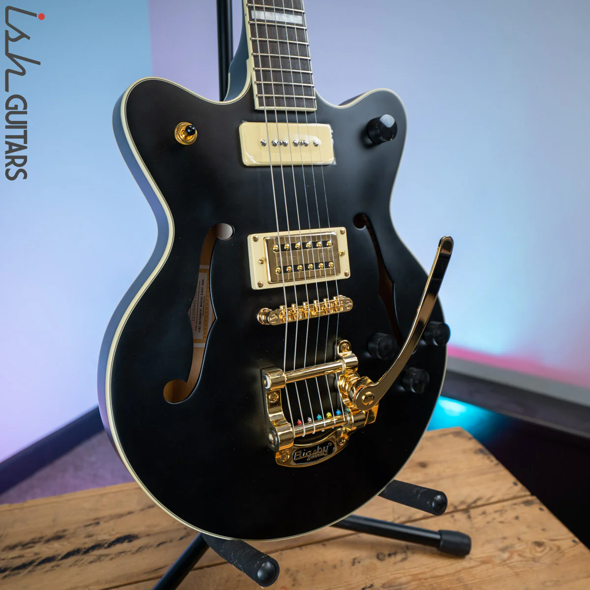 Gretsch Streamliner G2655TG-P90 Limited Edition Matte Black - Image 5