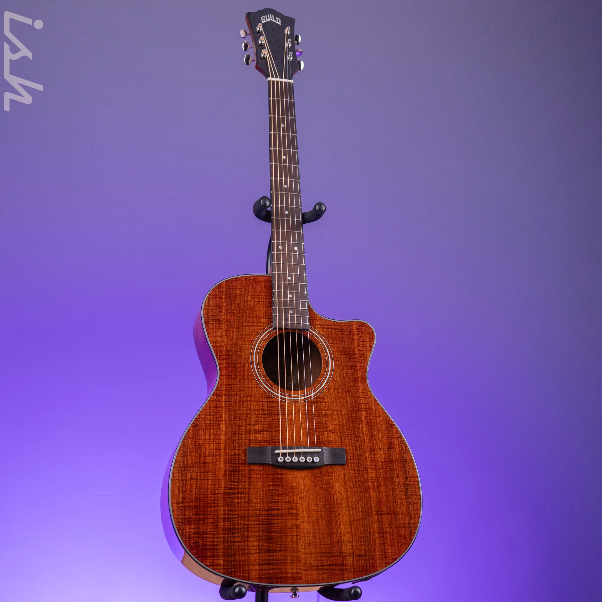 Guild OM260ce Deluxe Blackwood Natural - Image 2