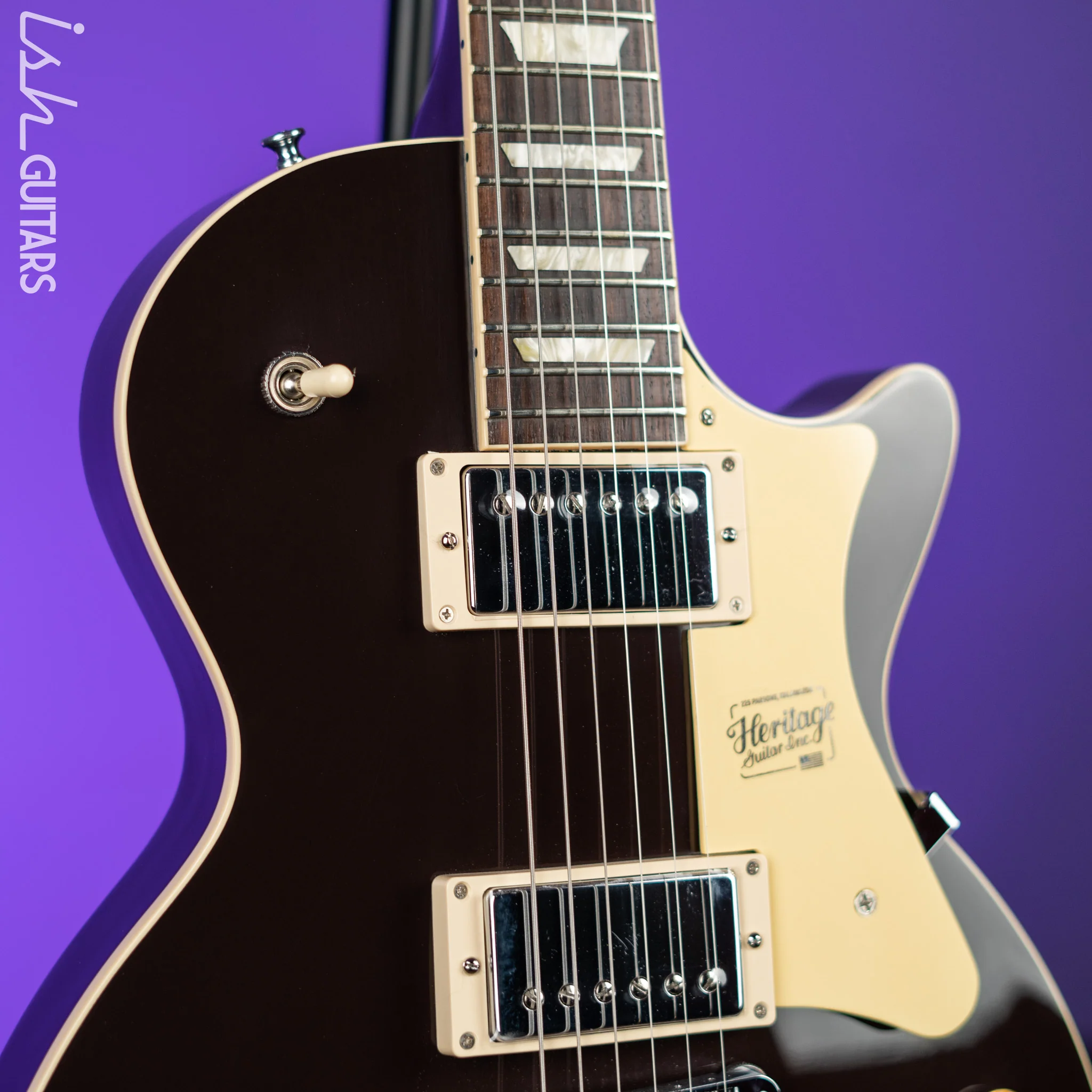 Heritage Factory Special Standard H-150 Electric Guitar Oxblood Demo - Image 3
