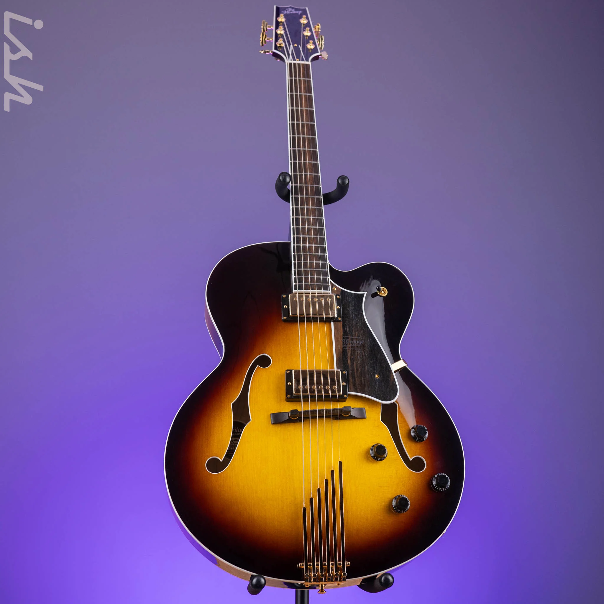 Heritage Standard Eagle Classic Hollow Body Original Sunburst - Image 2