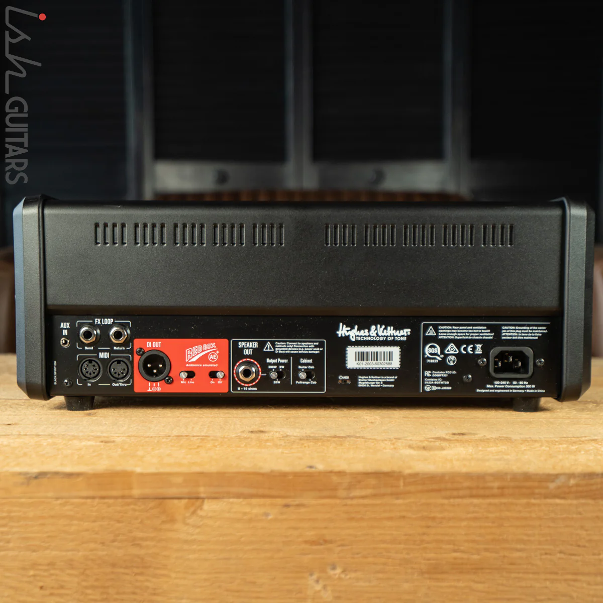 Hughes and Kettner Black Spirit 200 W Amp Head B-Stock - Image 2