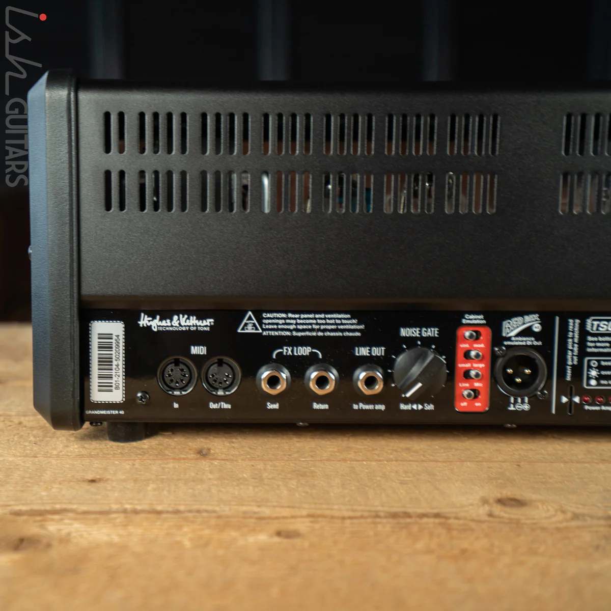 Hughes and Kettner GrandMeister Deluxe 40 40W Guitar Amplifier Head - Image 3