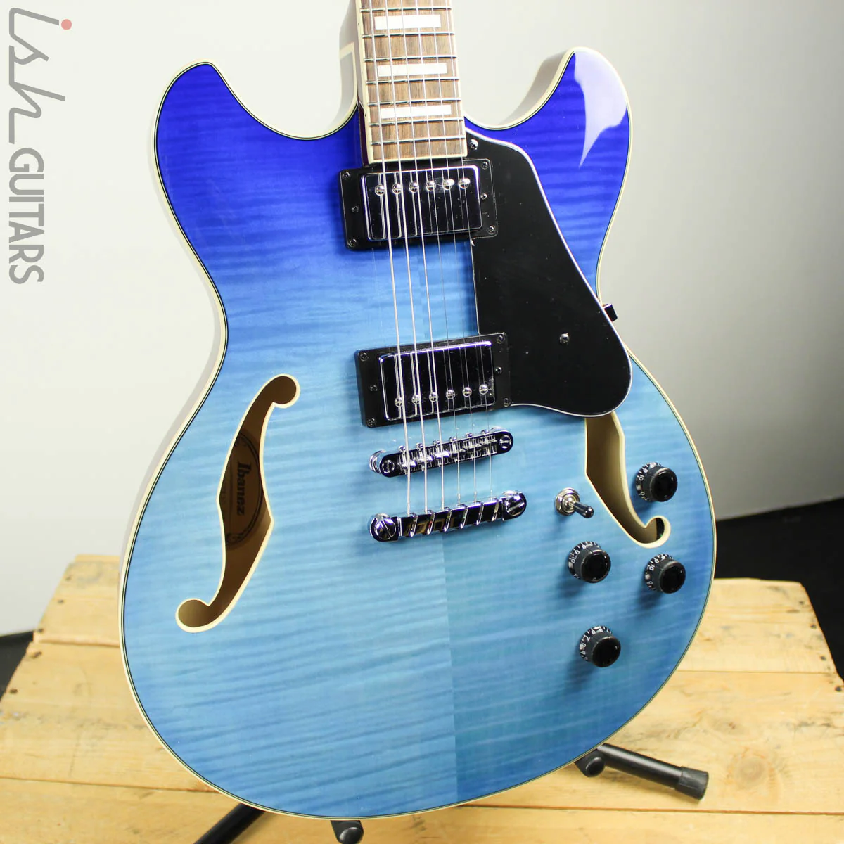 Ibanez Artcore AS73FM Azure Blue Gradation