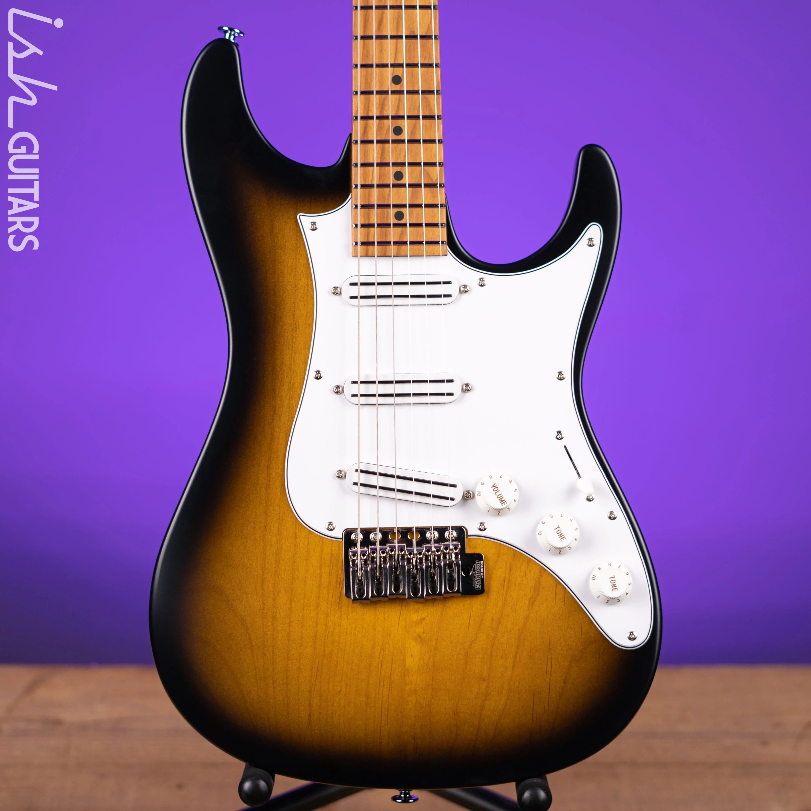 Ibanez ATZ100 Andy Timmons Signature Sunburst Flat