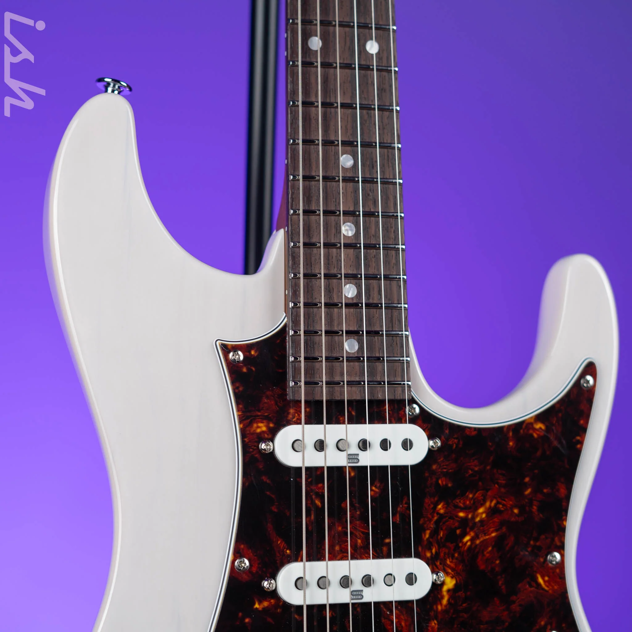 Ibanez AZ2204N Prestige Electric Guitar Antique White Blonde - Image 3