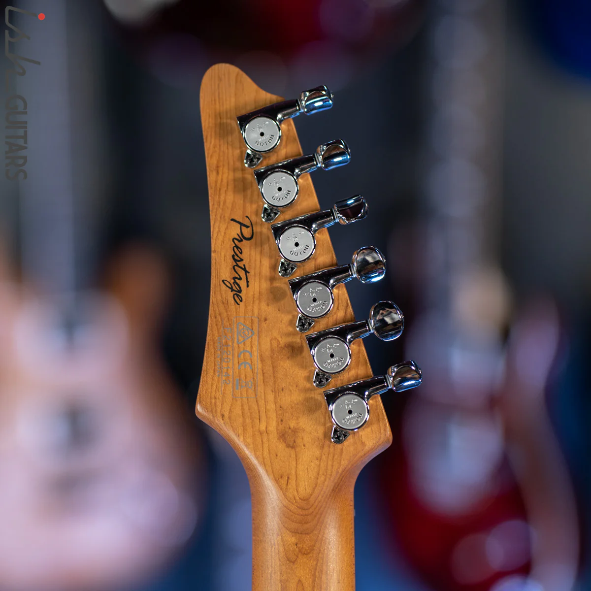Ibanez AZ2204N Prestige Electric Guitar Prussian Blue Metallic Demo - Image 11