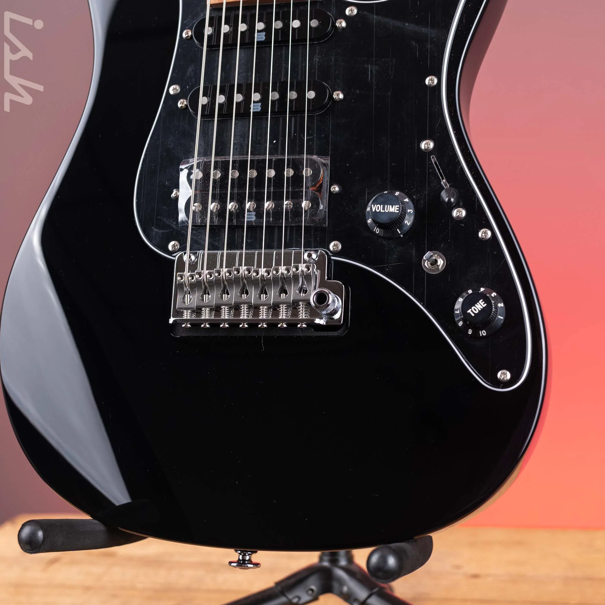 Ibanez AZ24047 Prestige 7-String Electric Guitar Black - Image 4