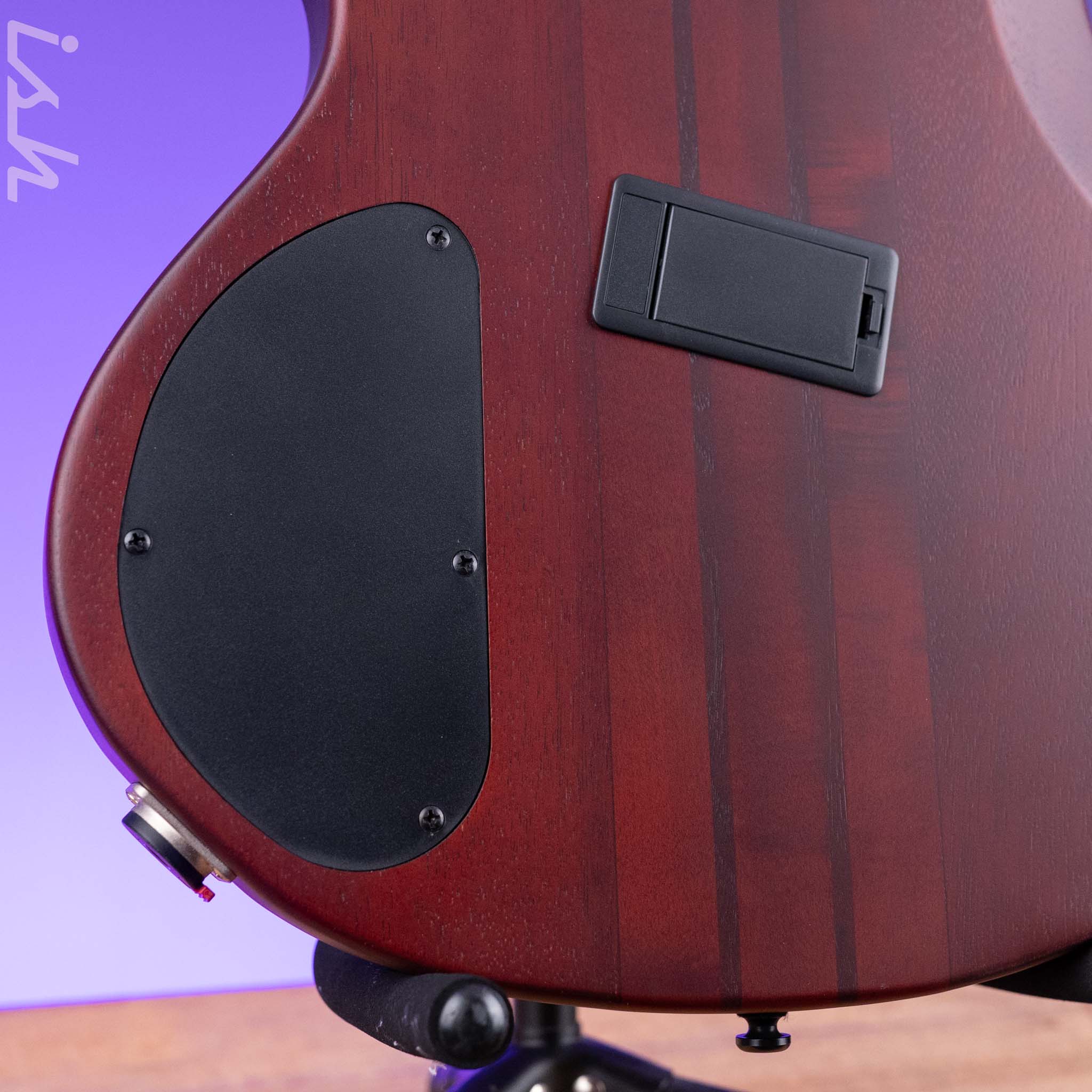 Ibanez BTB Bass Workshop Multi-Scale 5-String Bass Natural Browned Burst Flat Demo - Image 9