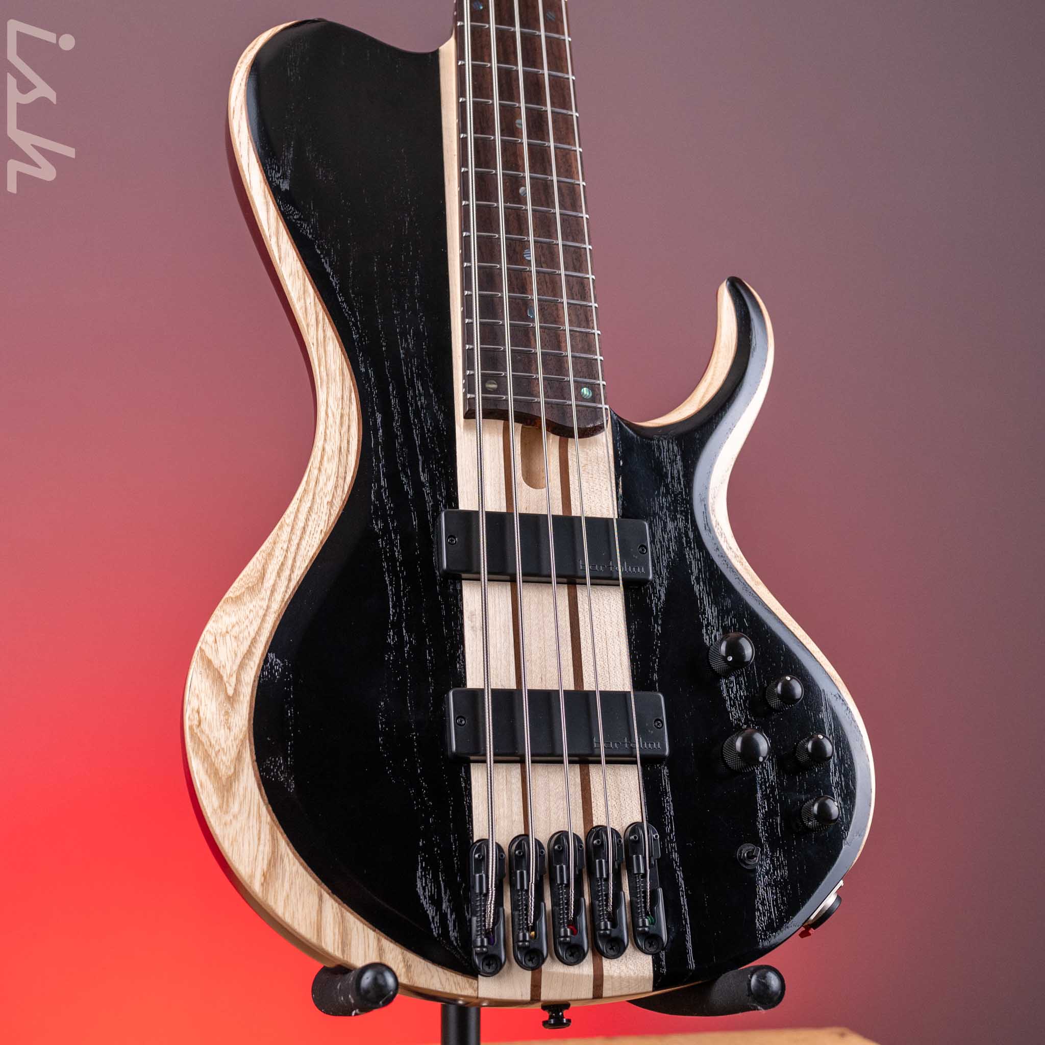 2023 Ibanez BTB865SC Weathered Black Low Glass