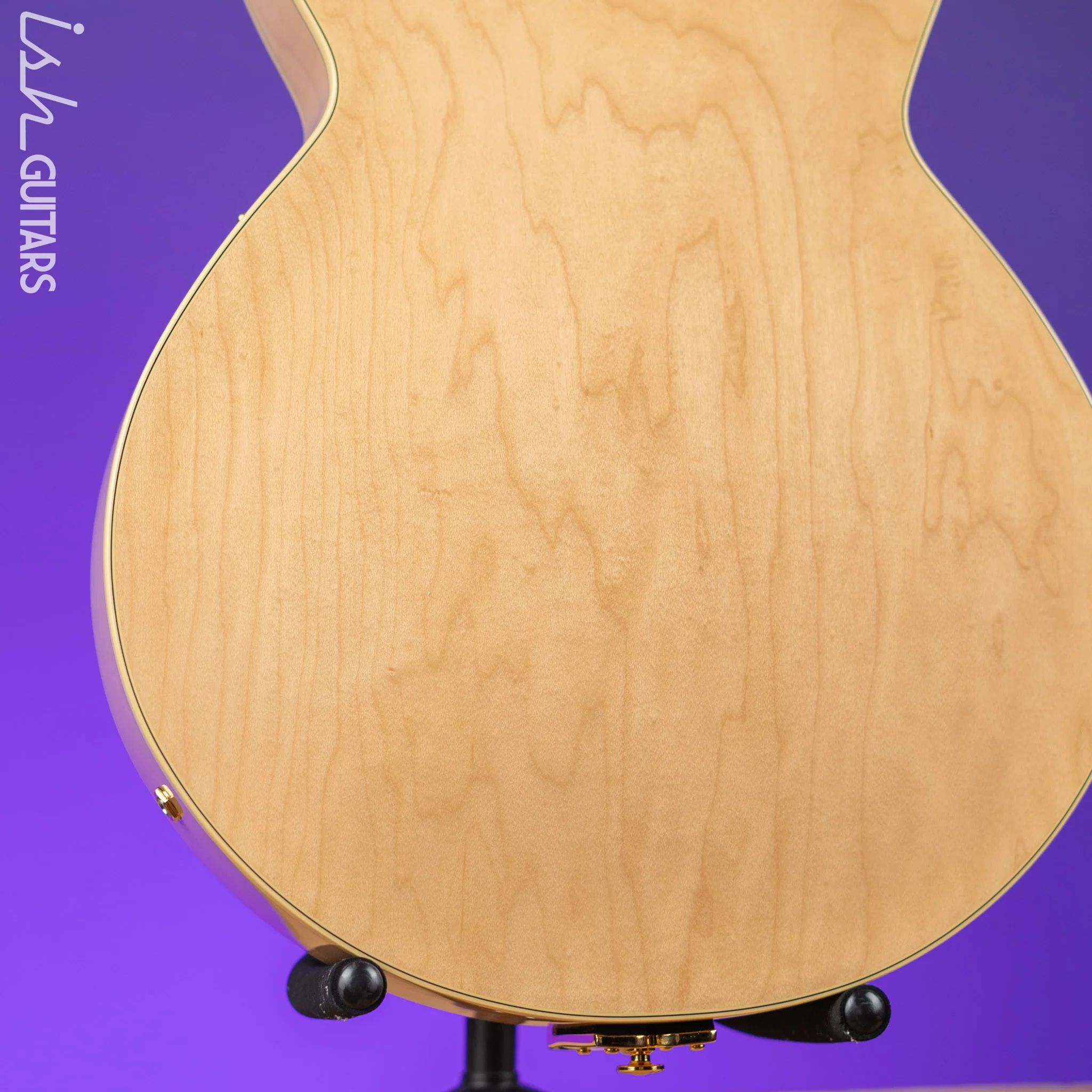Ibanez GB10 George Benson Signature Hollowbody Electric Guitar Natural - Image 9