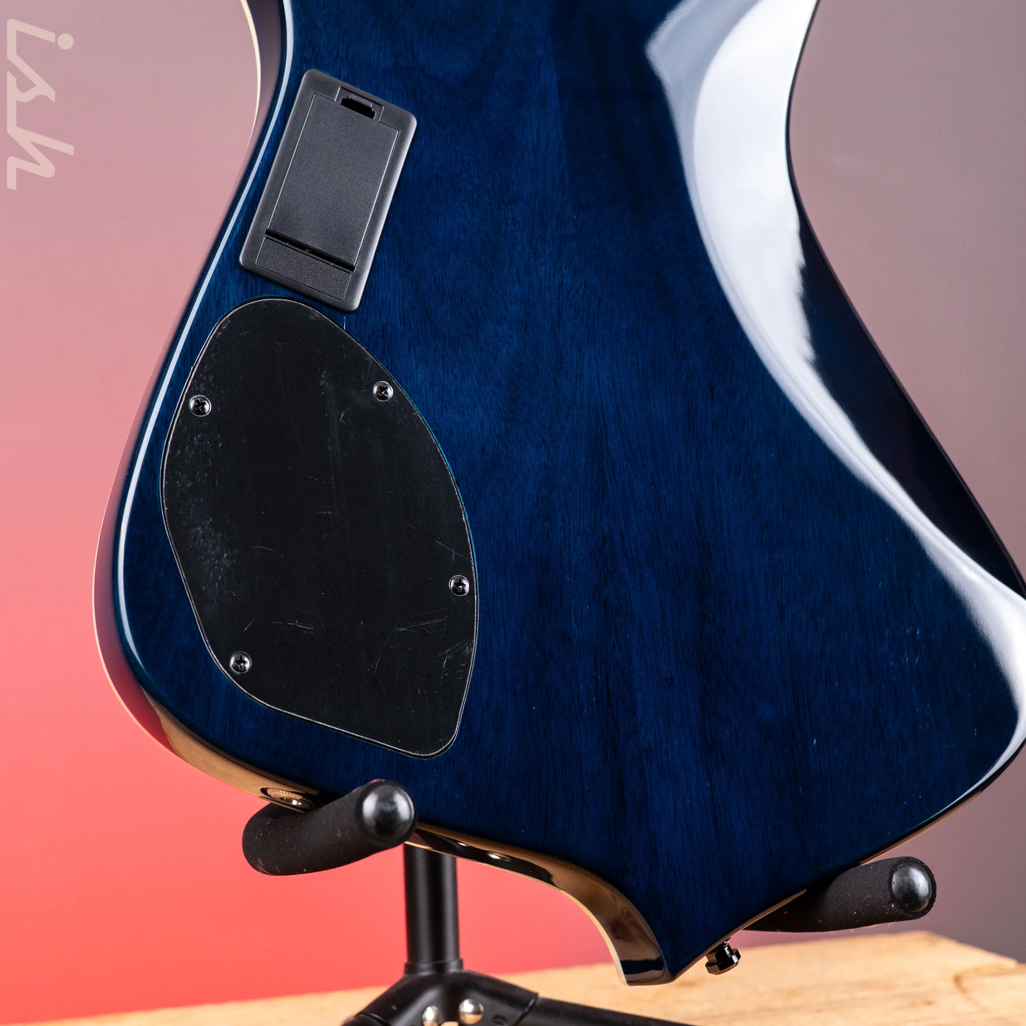 Ibanez ICB720FM Iceman 4-String Bass Cosmic Blue Starburst - Image 11