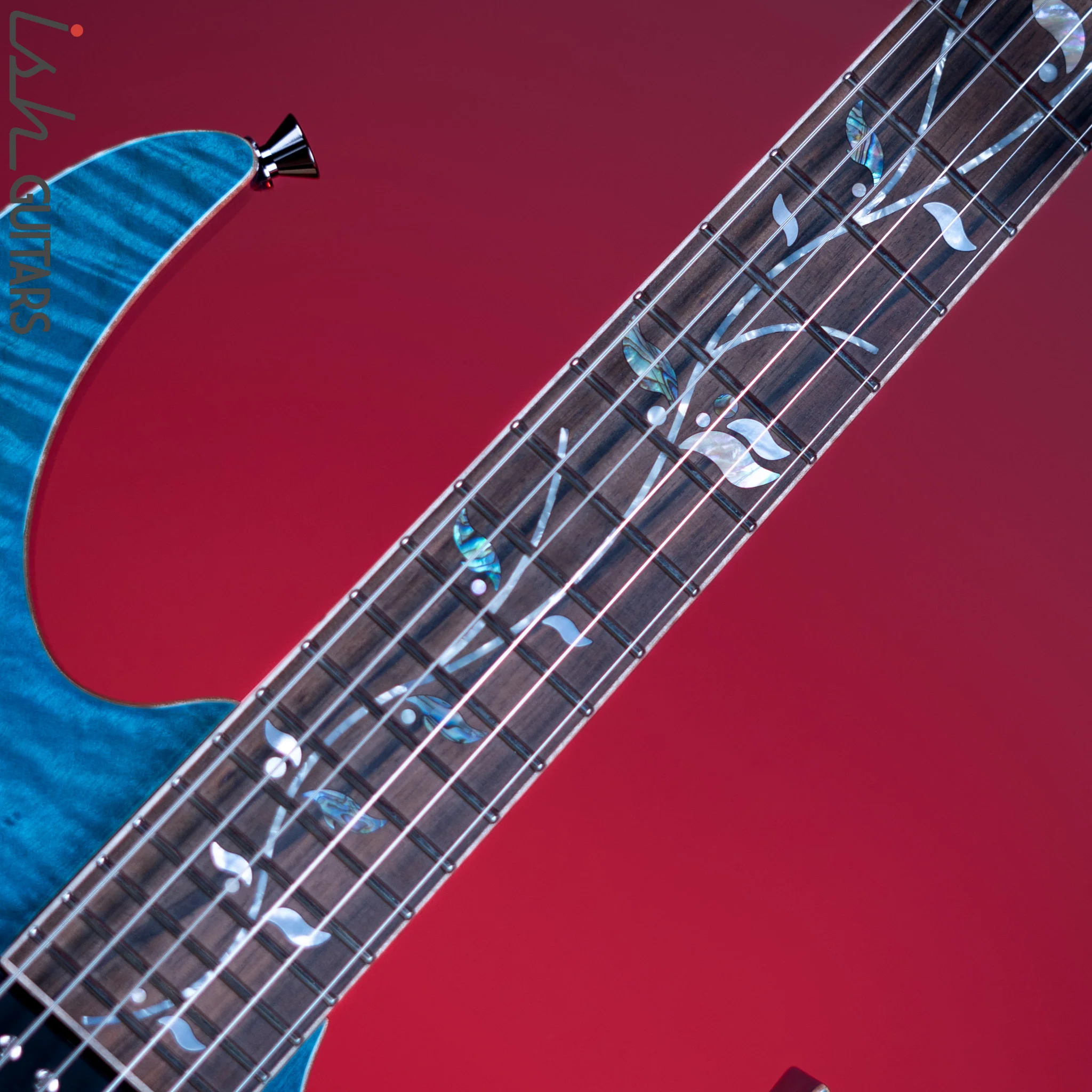 Ibanez J. Custom RG8570Z Electric Guitar Chrysocolla - Image 5