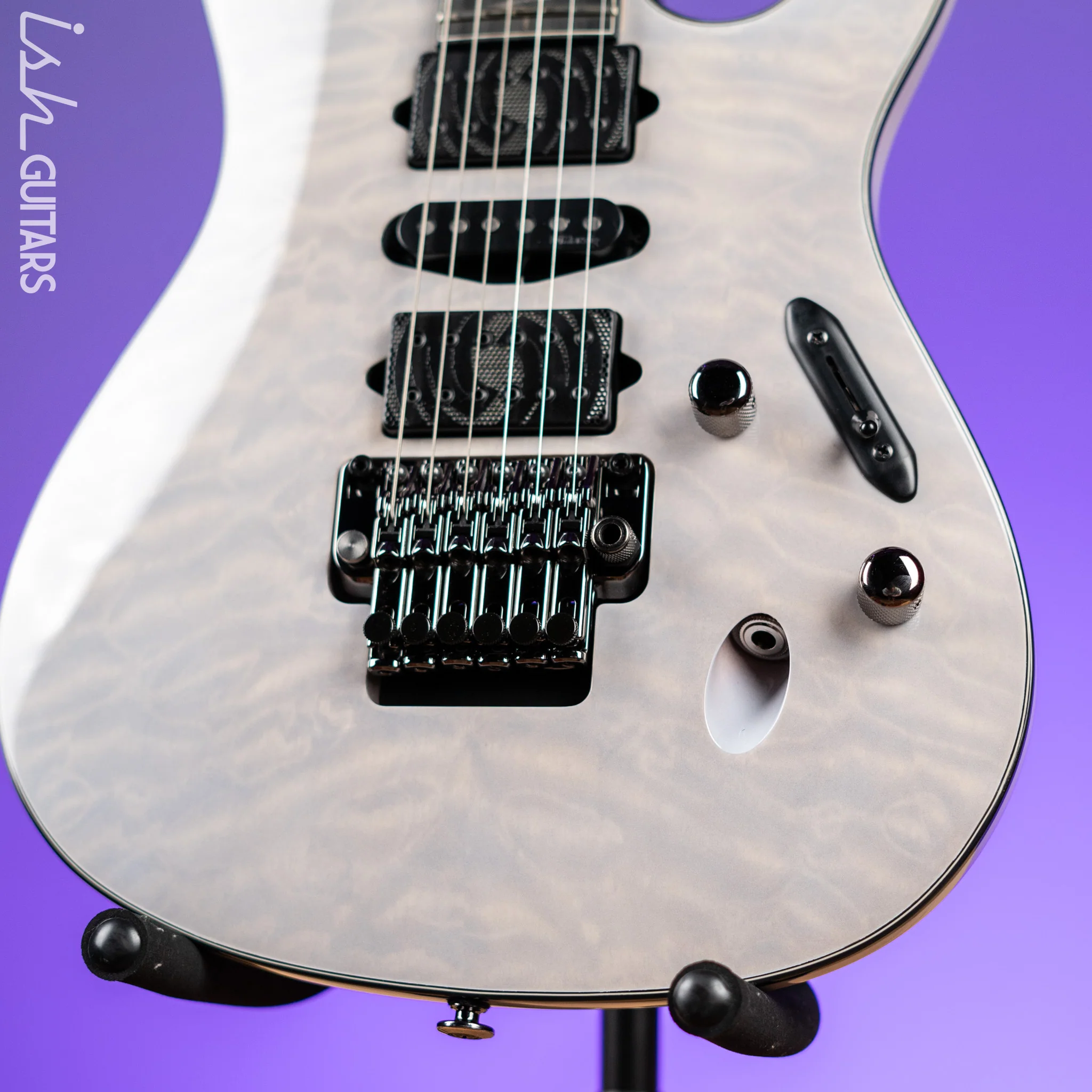 Ibanez JIVAX2 Nita Strauss Signature Electric Guitar Ghost - Image 4