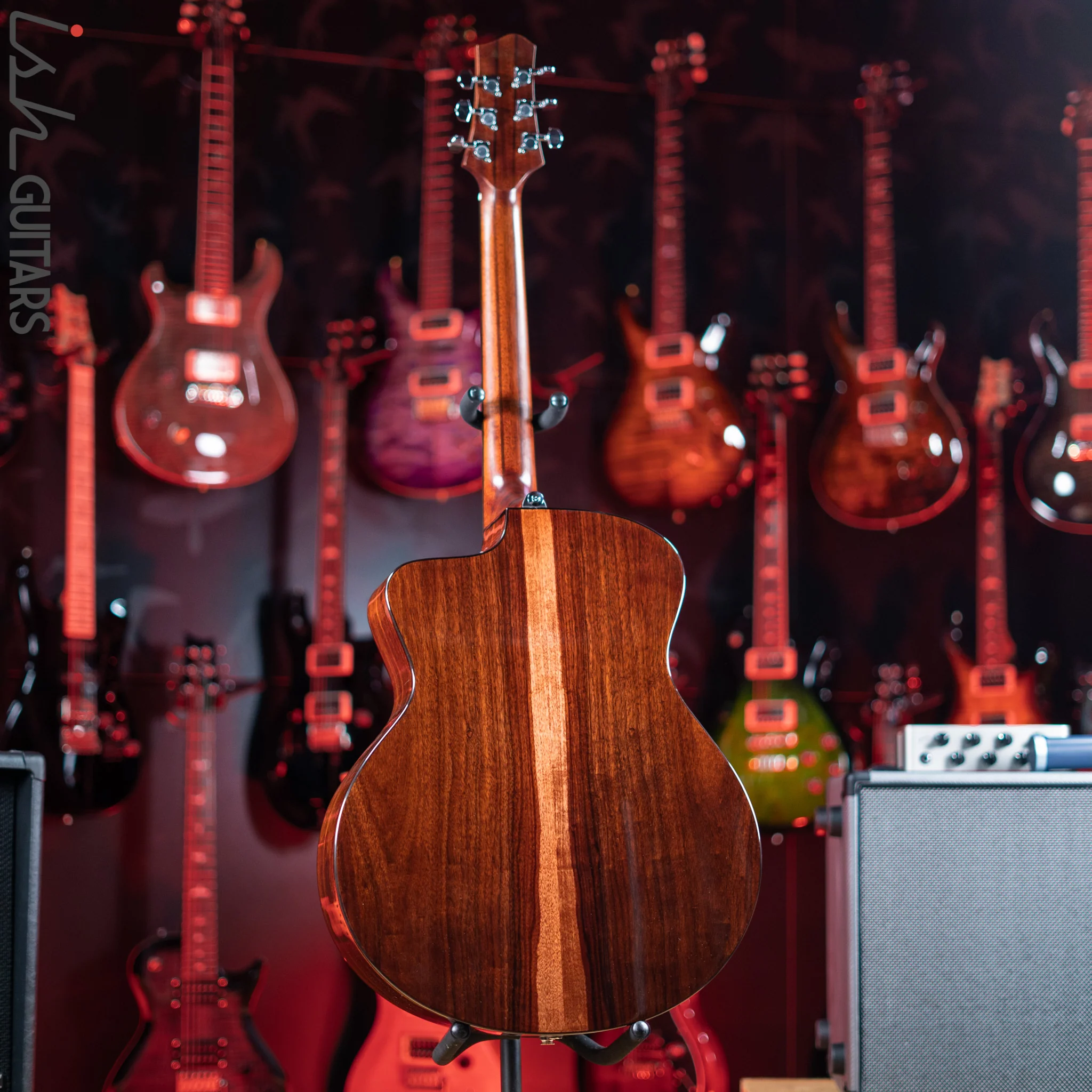 Ibanez John Gomm Signature JGM10 Acoustic-Electric Guitar Black Satin Demo - Image 7
