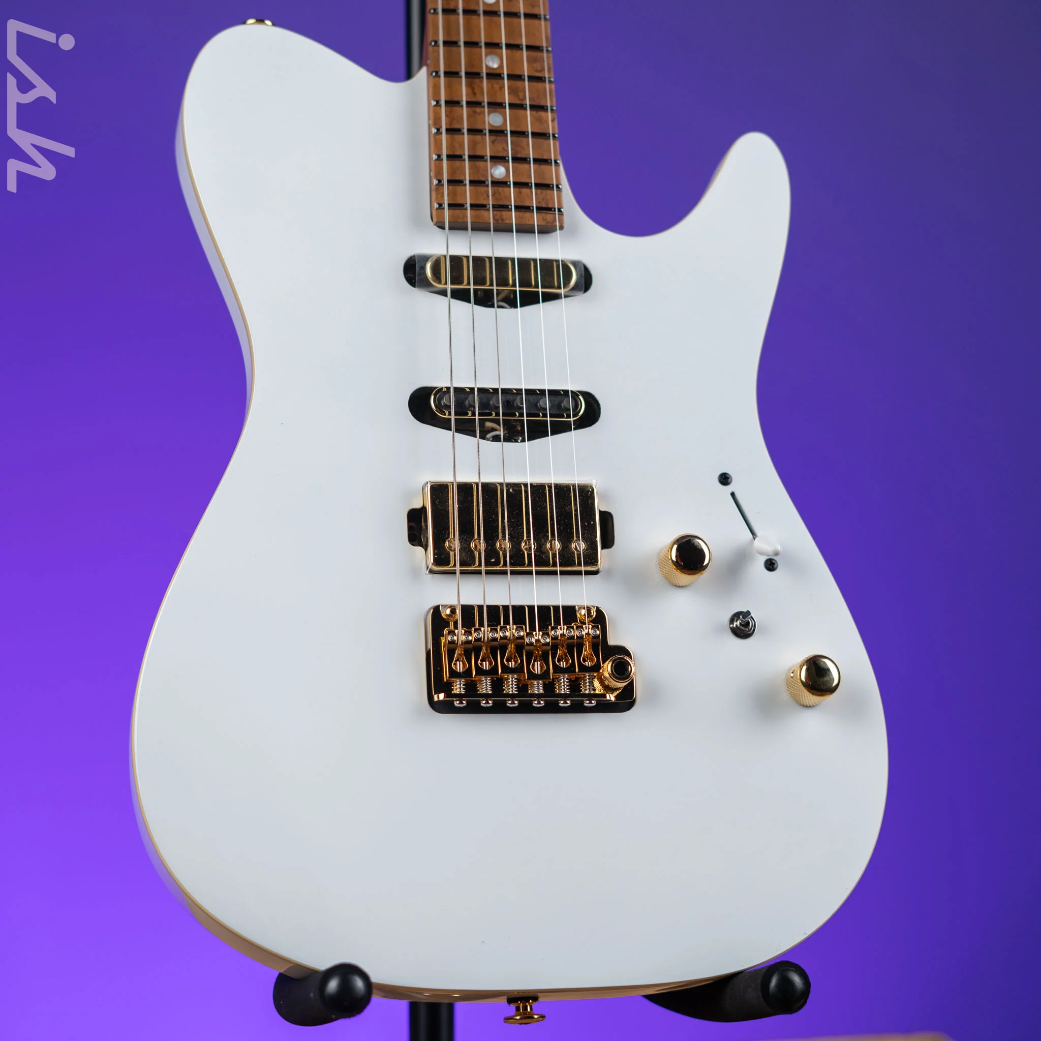 Ibanez LB1 Lari Basilio Signature Prestige Electric Guitar White