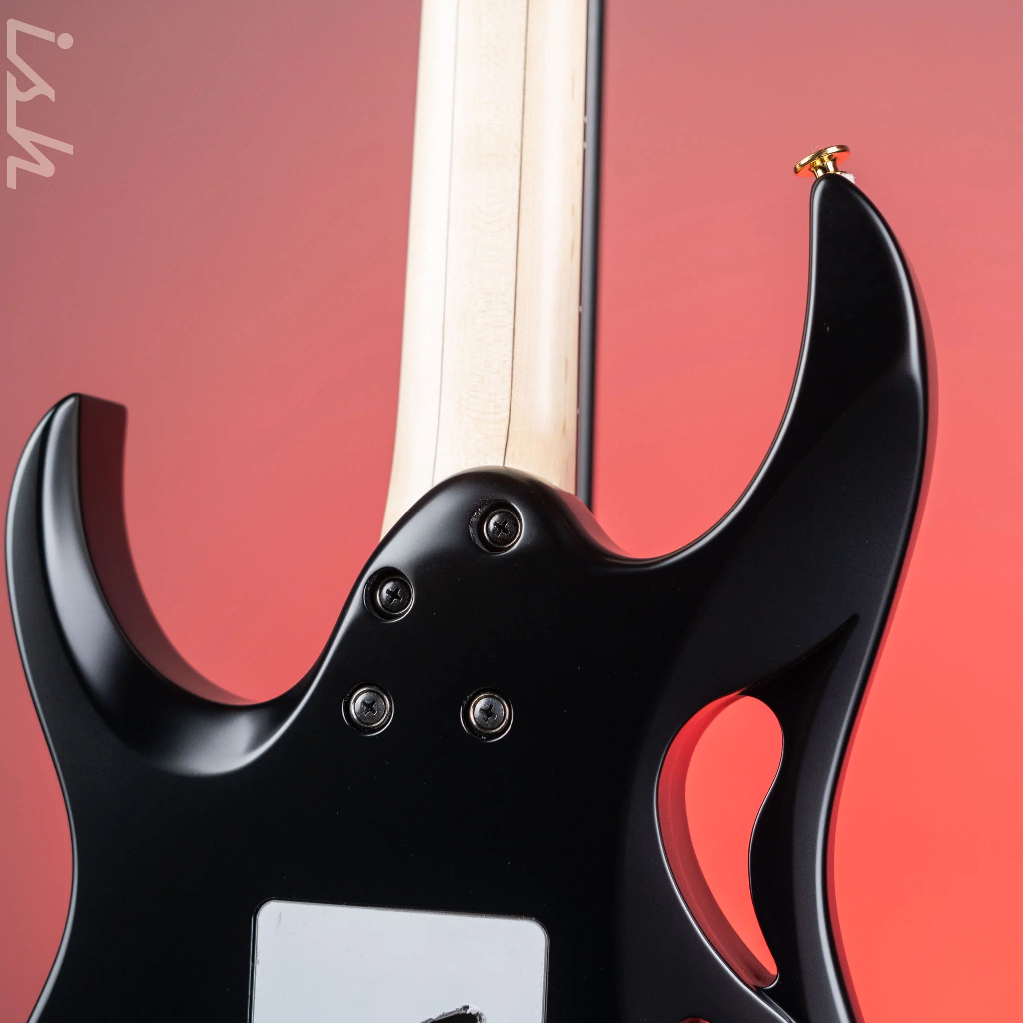 Ibanez PIA3761 Steve Vai Signature Electric Guitar Onyx Black - Image 8
