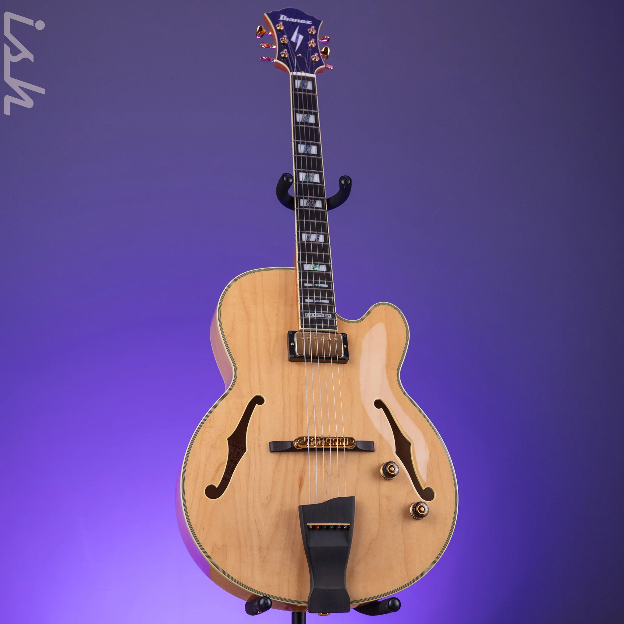 Ibanez PM200 Pat Metheny Signature Hollowbody Natural Demo - Image 2