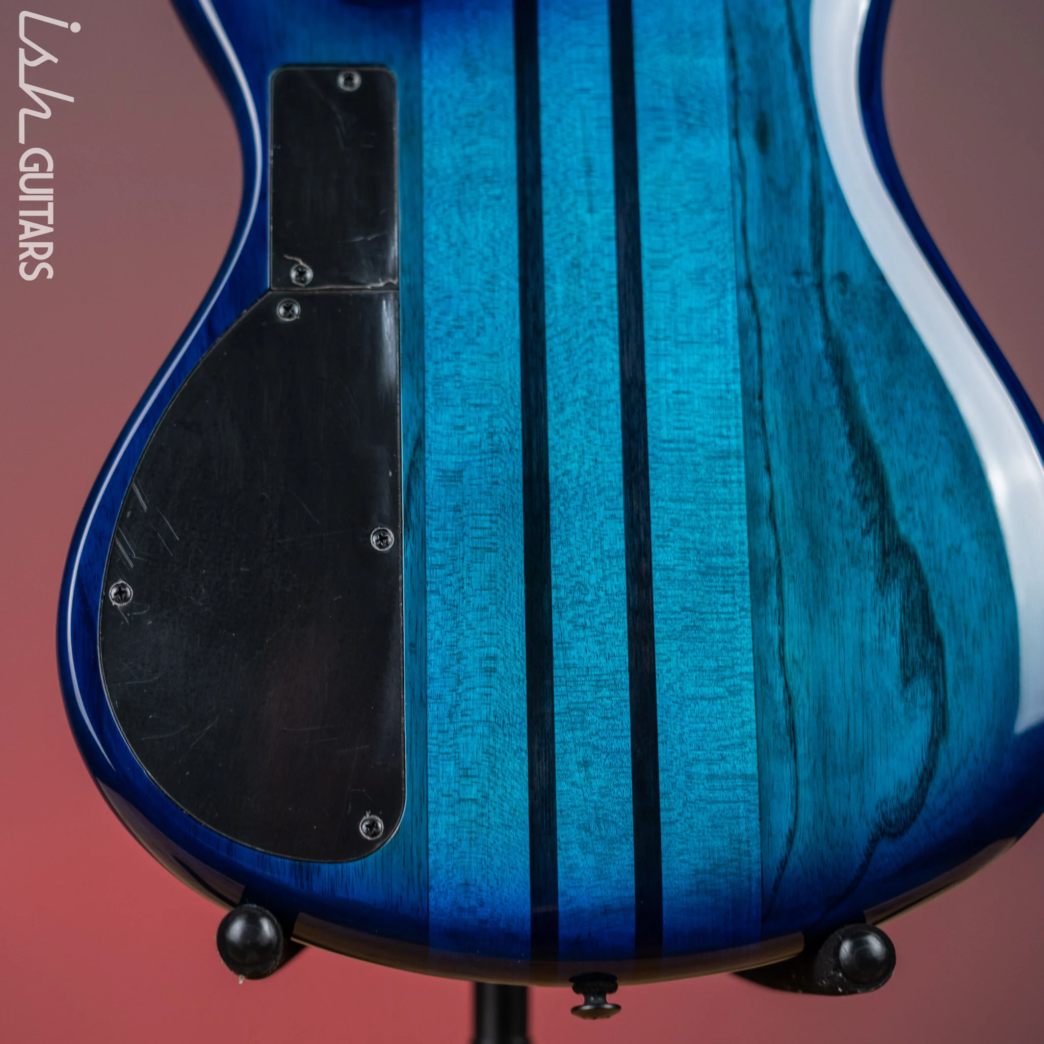 Ibanez Premium ANB306 Adam Nitti Signature 6-String Bass Blue Burst Gloss - Image 10