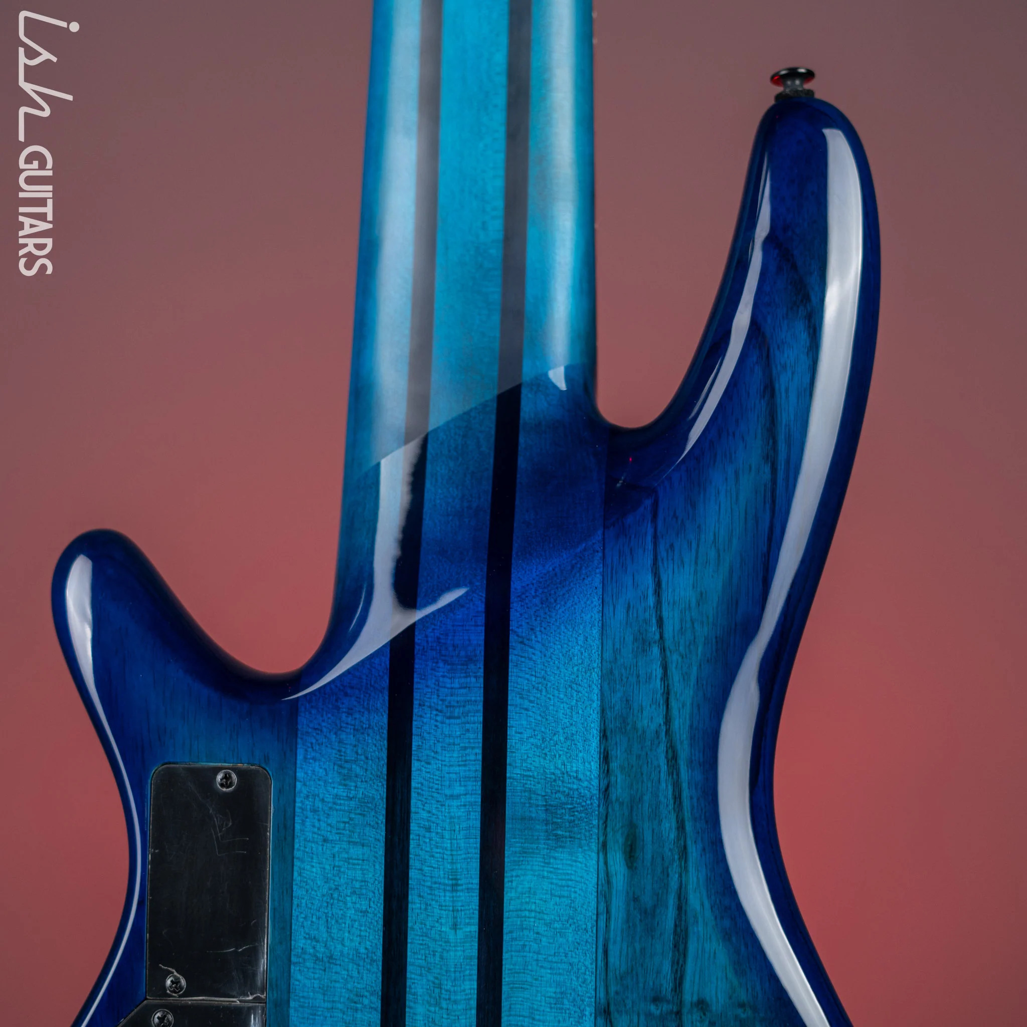 Ibanez Premium ANB306 Adam Nitti Signature 6-String Bass Blue Burst Gloss - Image 9