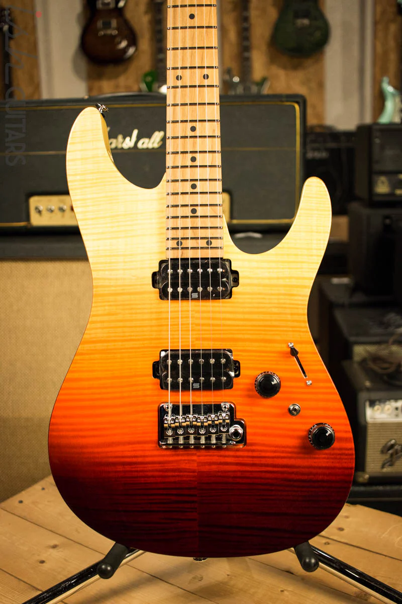 Ibanez Premium AZ242F B-Stock Tequila Sunrise Gradation