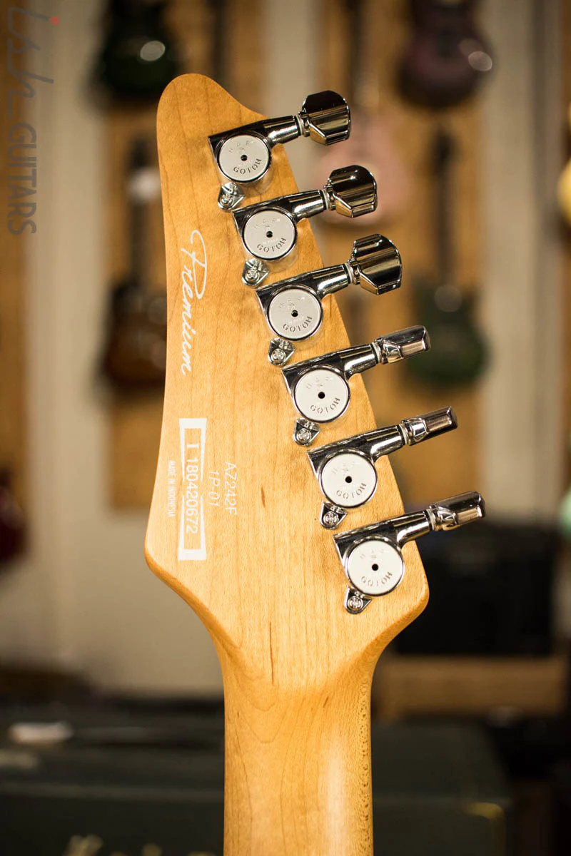 Ibanez Premium AZ242F B-Stock Tequila Sunrise Gradation - Image 9
