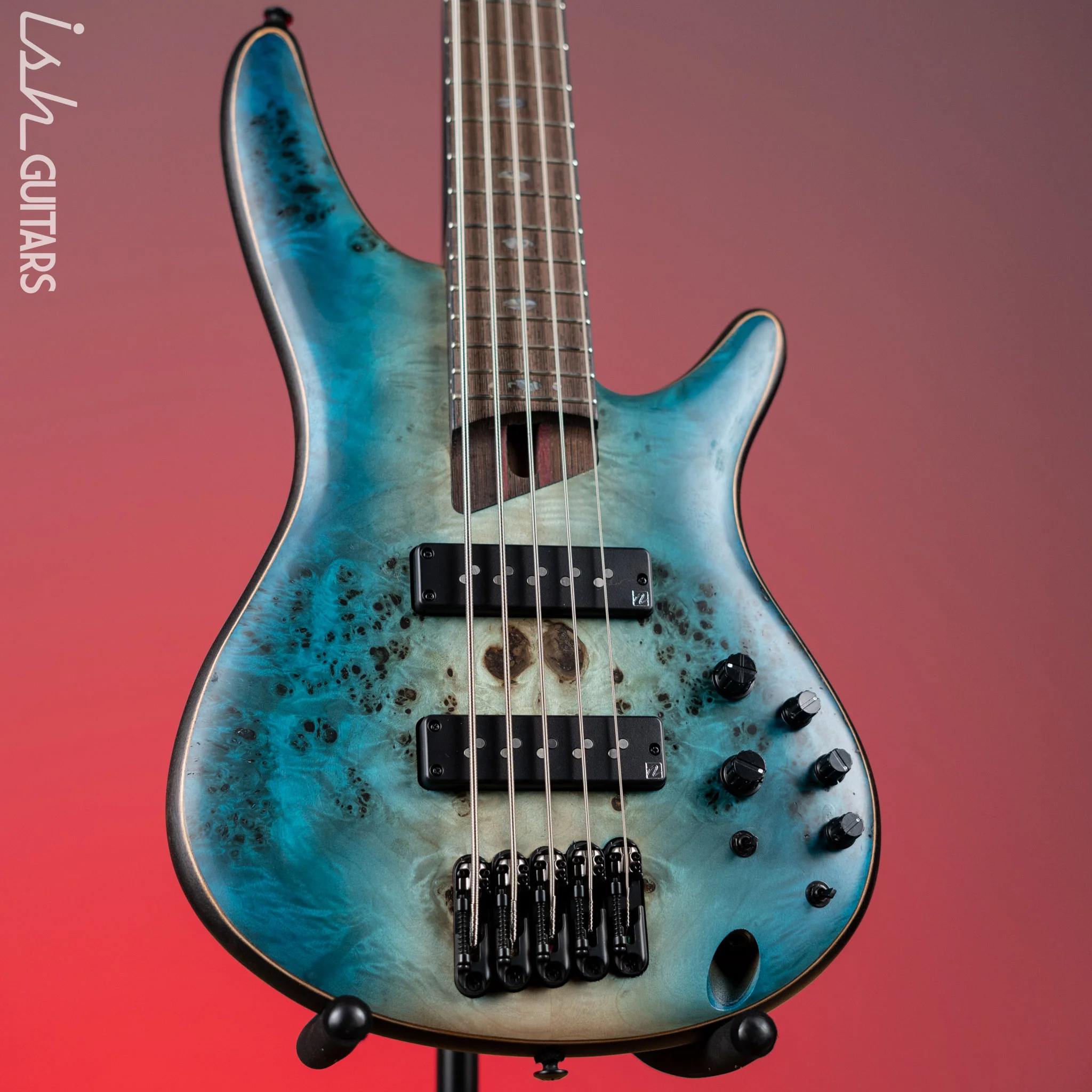 Ibanez Premium SR1605B 5-String Bass Caribbean Shoreline Flat