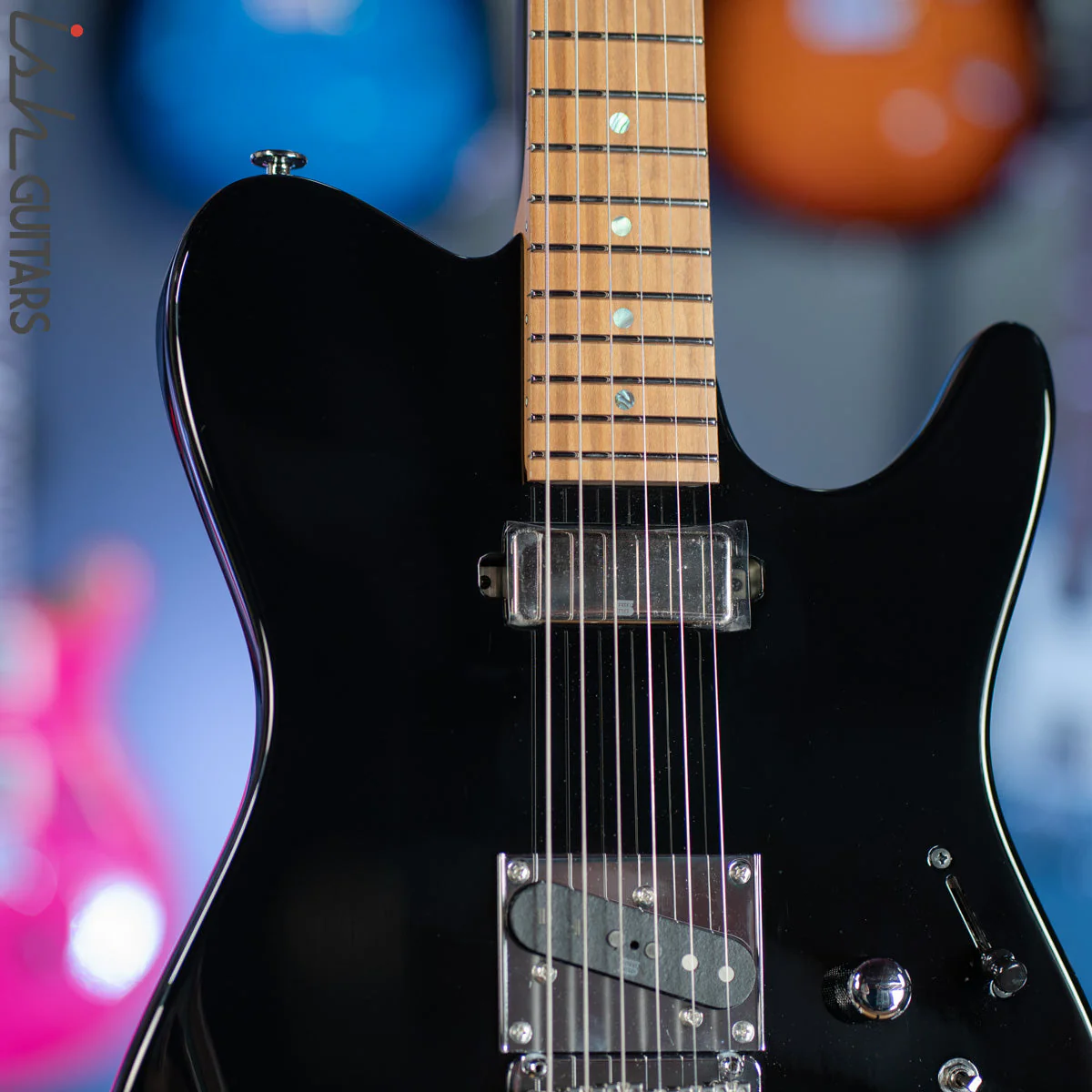 Ibanez Prestige AZS2200 Black Electric Guitar - Image 3