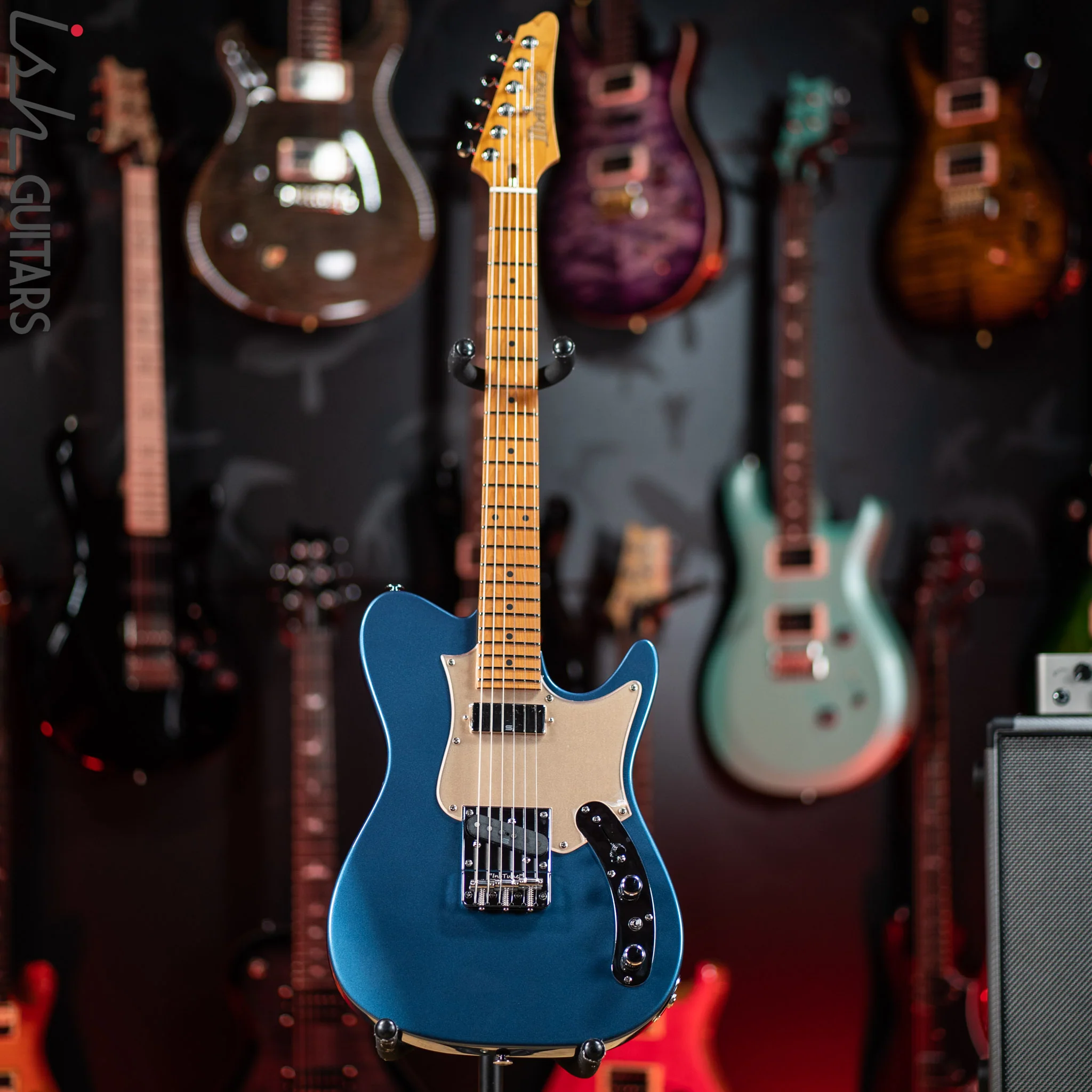 Ibanez Prestige AZS2209H Electric Guitar Prussian Blue Metallic - Image 2