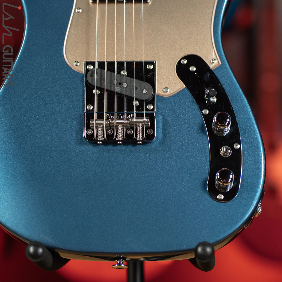Ibanez Prestige AZS2209H Electric Guitar Prussian Blue Metallic - Image 4