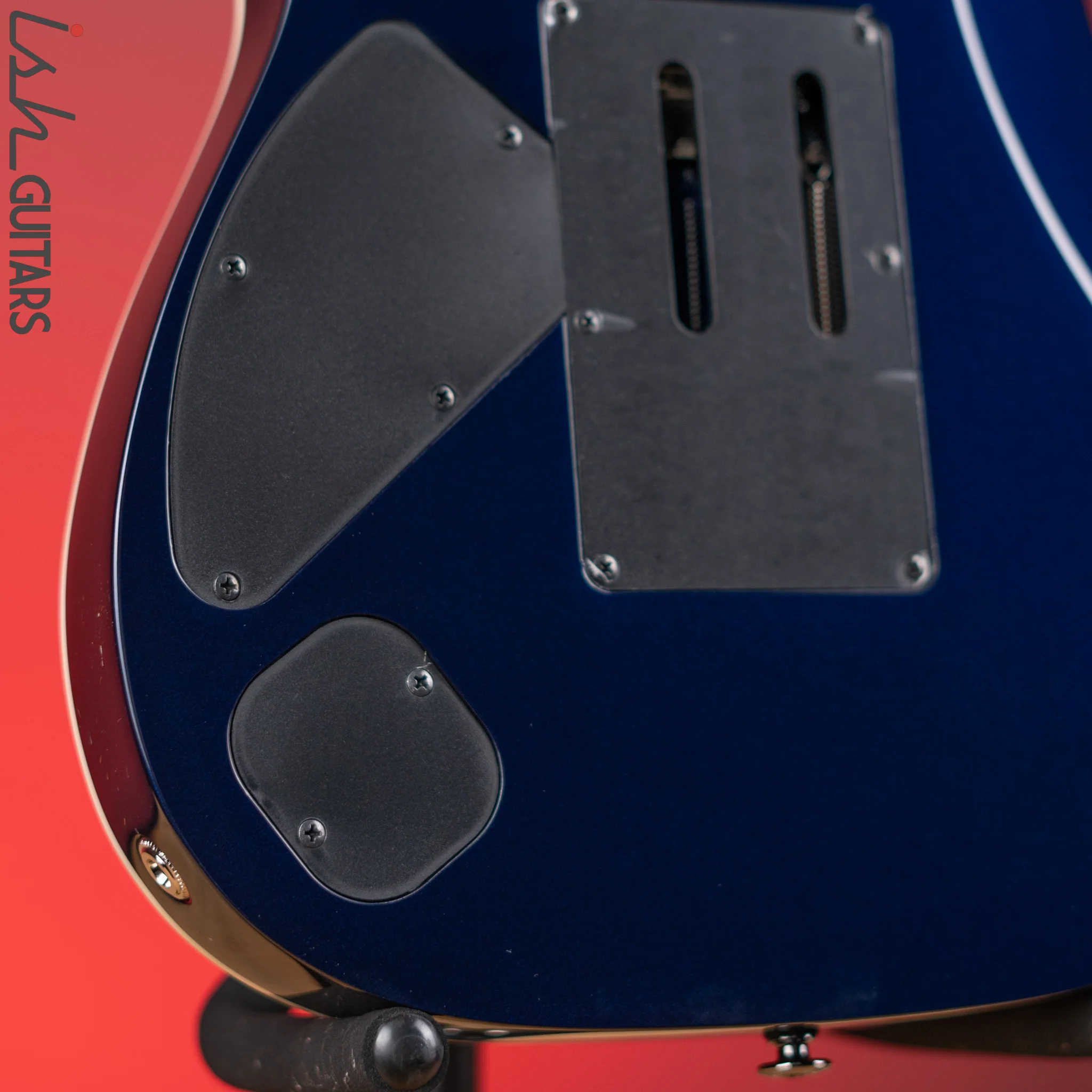 Ibanez Prestige RG2027XL 7-String Electric Guitar Deep Tide Blue - Image 10
