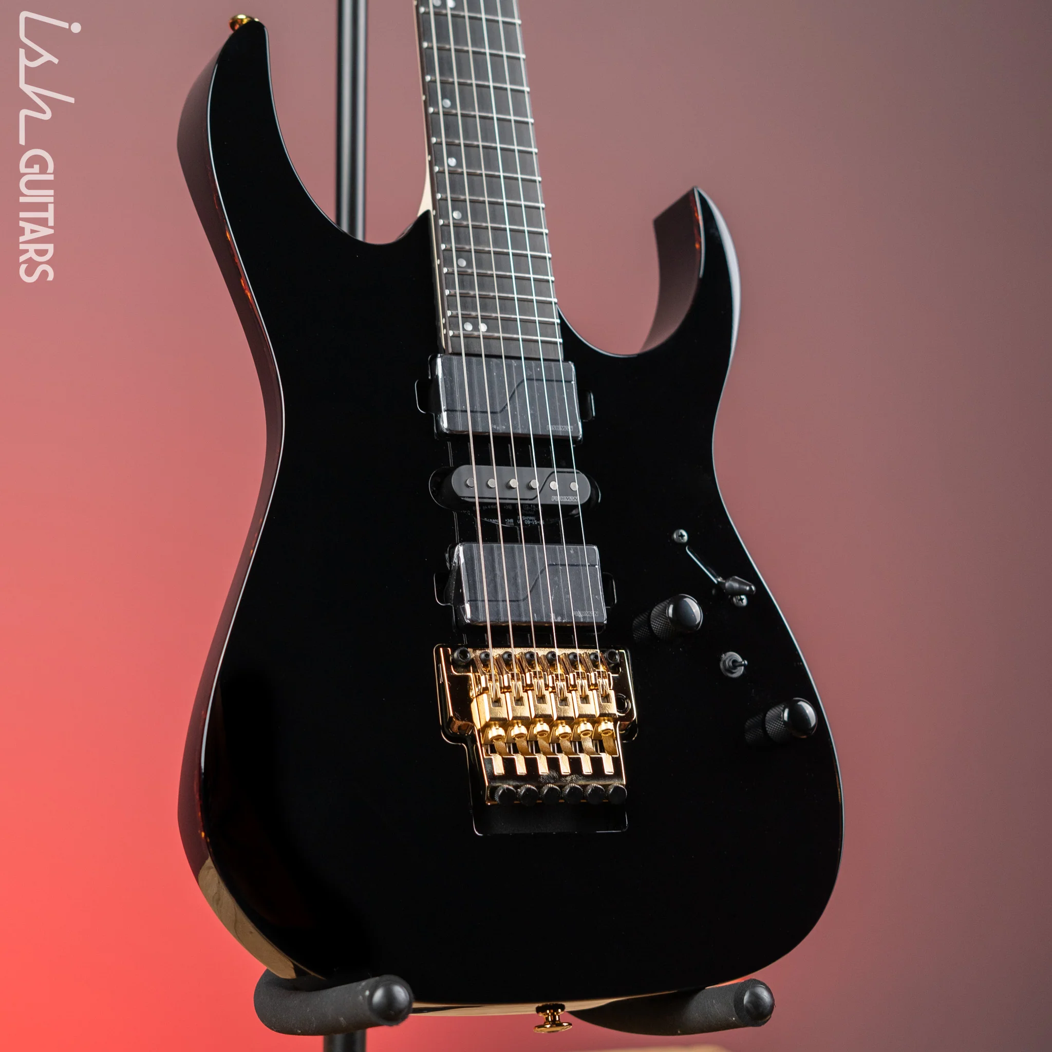 Ibanez Prestige RG5170B Electric Guitar Black Gloss