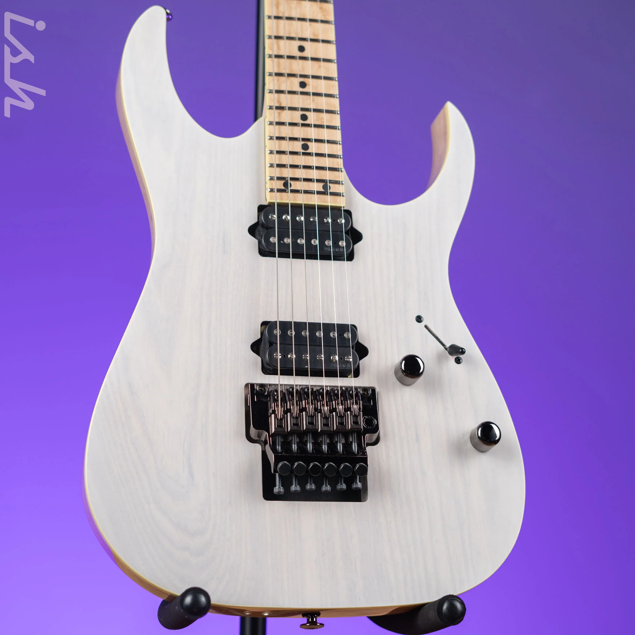 Ibanez Prestige RG652AHM Electric Guitar Antique White Blonde