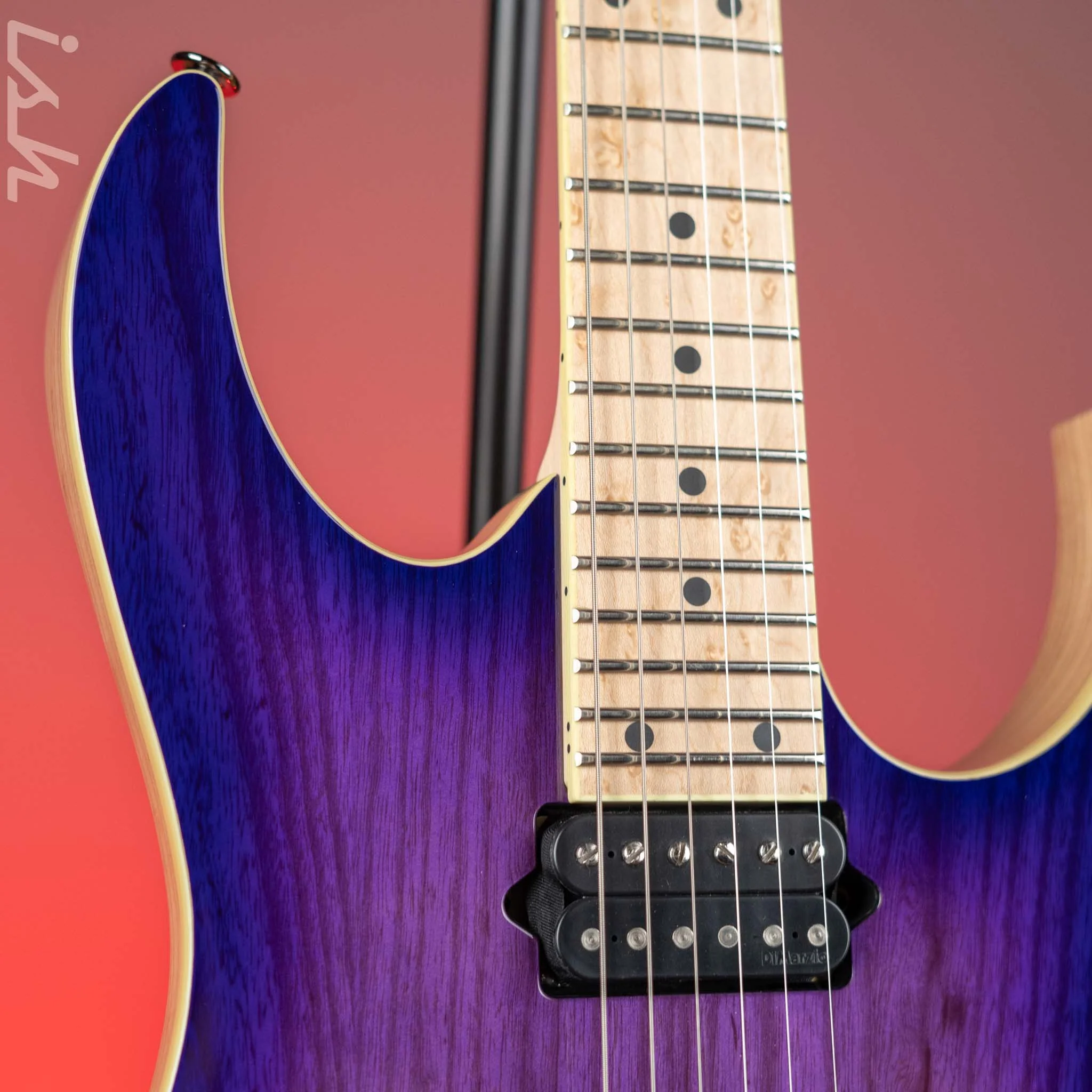 Ibanez Prestige RG652AHMFX Electric Guitar Royal Plum Burst - Image 3